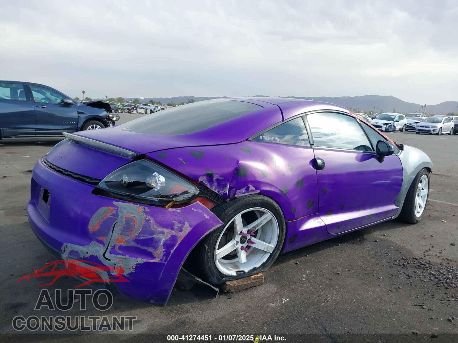MITSUBISHI ECLIPSE 2009 - 4A3AK24F19E040657