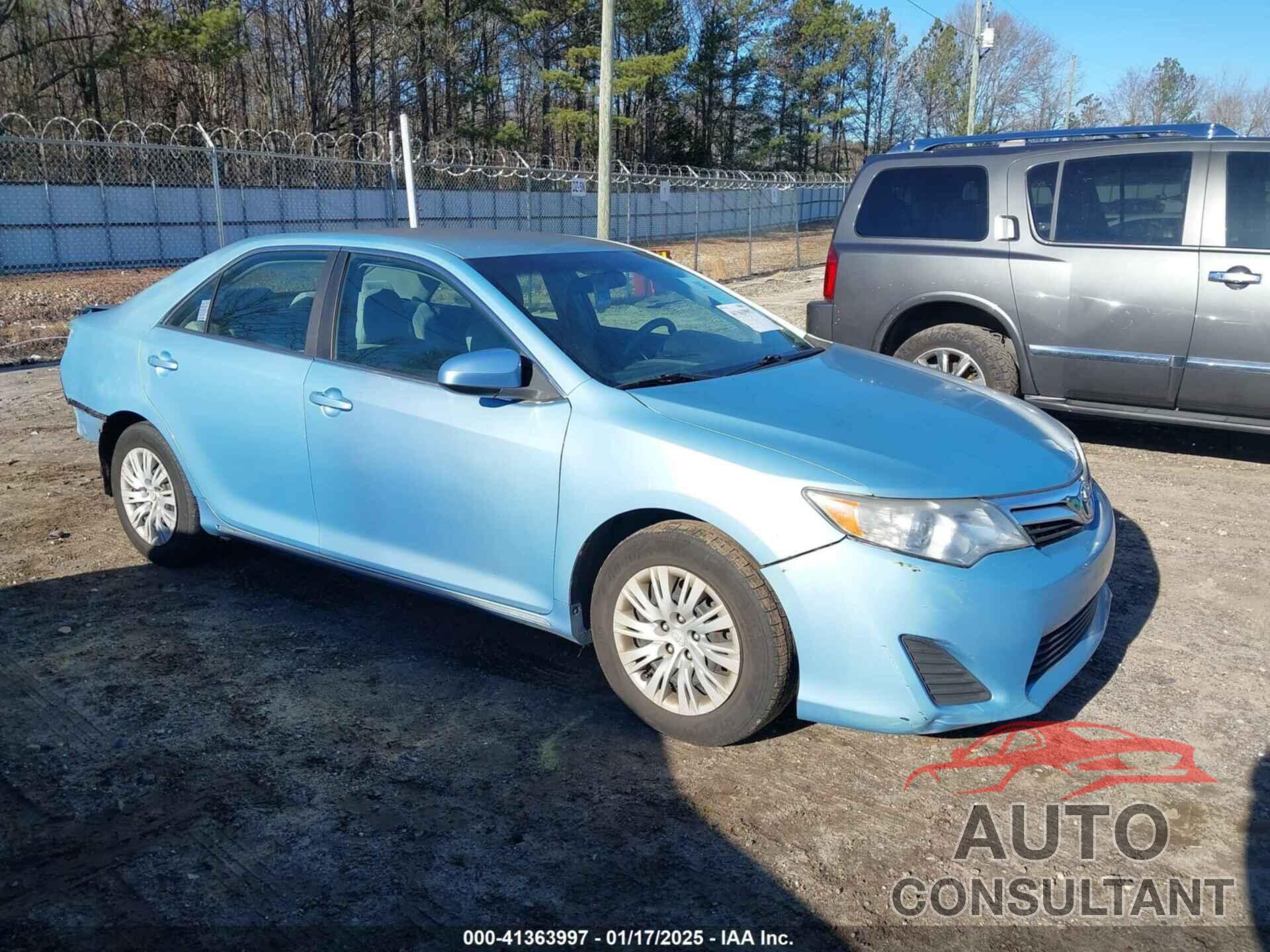 TOYOTA CAMRY 2012 - 4T1BF1FK1CU562388