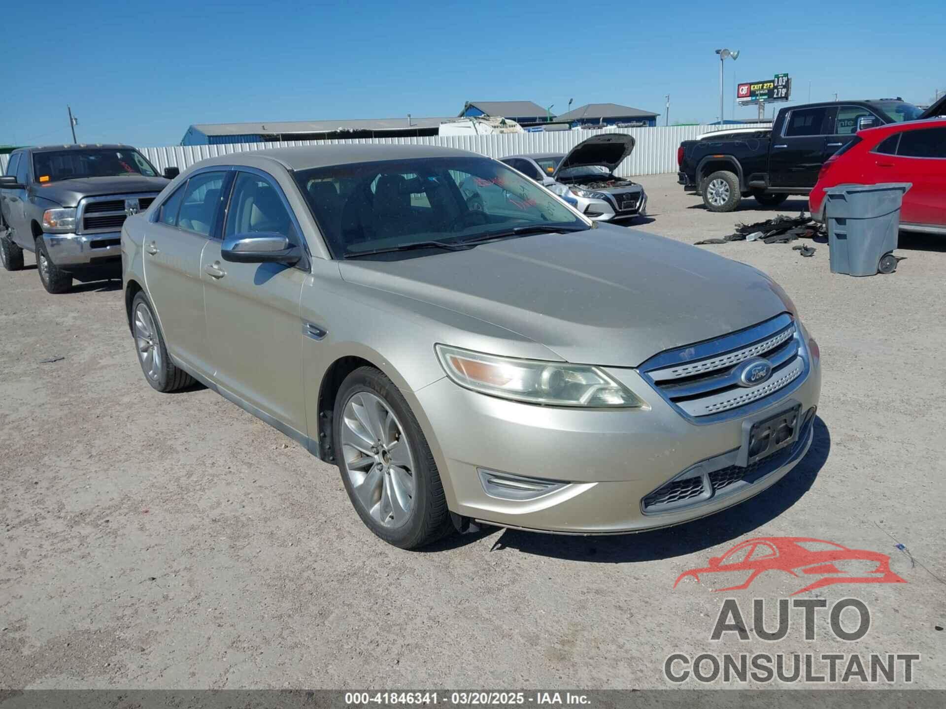 FORD TAURUS 2010 - 1FAHP2FW6AG168648