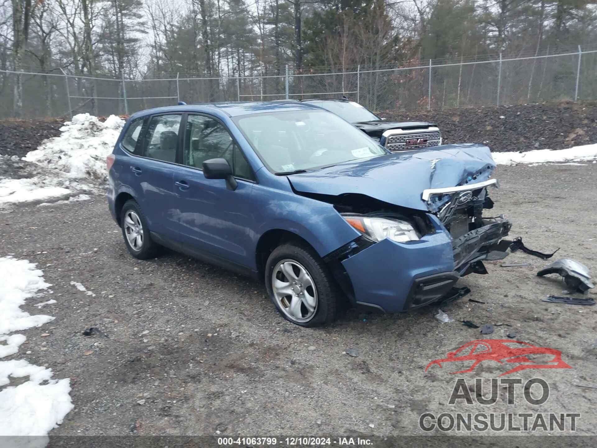 SUBARU FORESTER 2018 - JF2SJAAC5JG511671