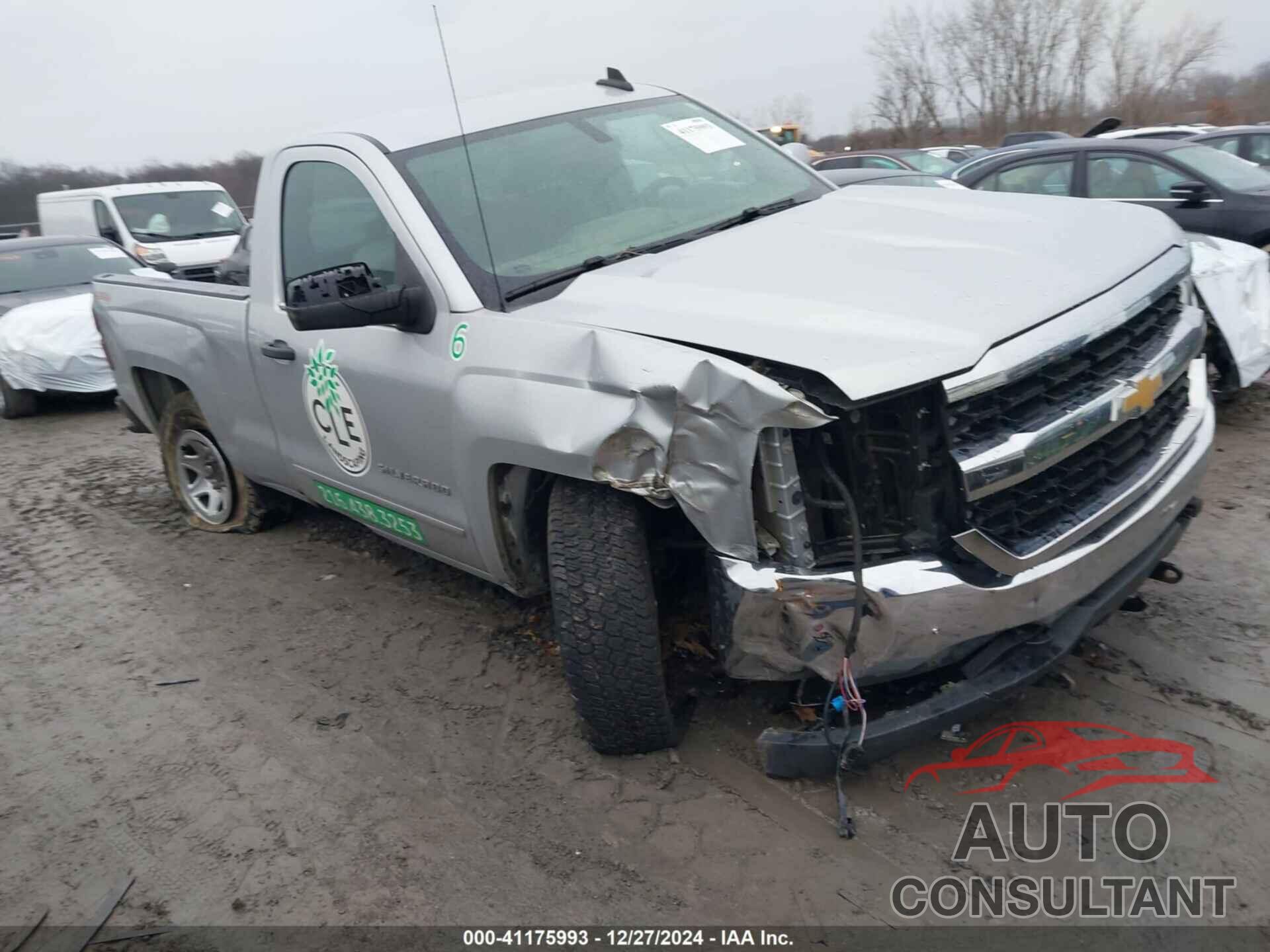 CHEVROLET SILVERADO 1500 2017 - 1GCNKNEC3HZ122519