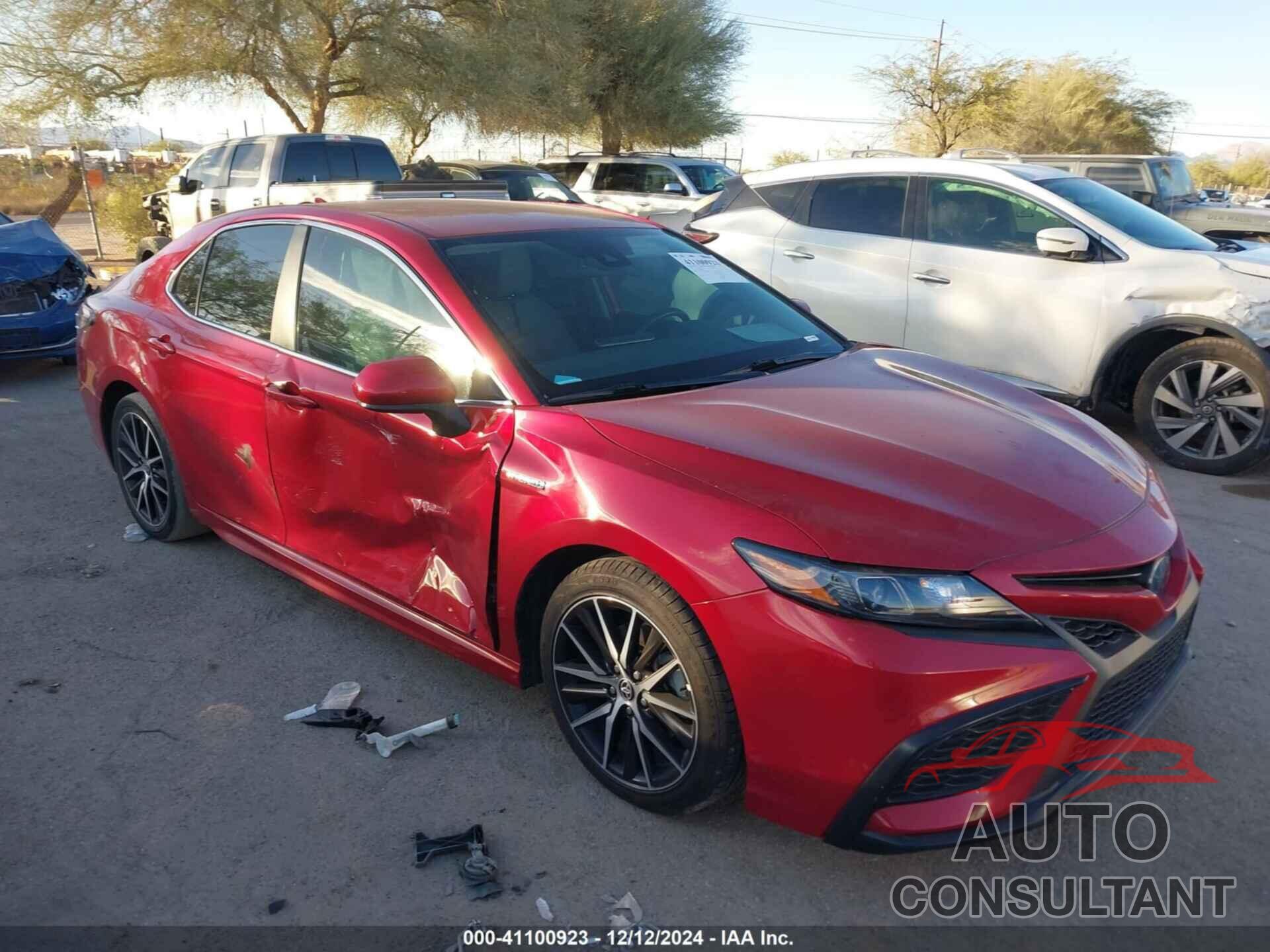 TOYOTA CAMRY 2021 - 4T1G31AK4MU030253