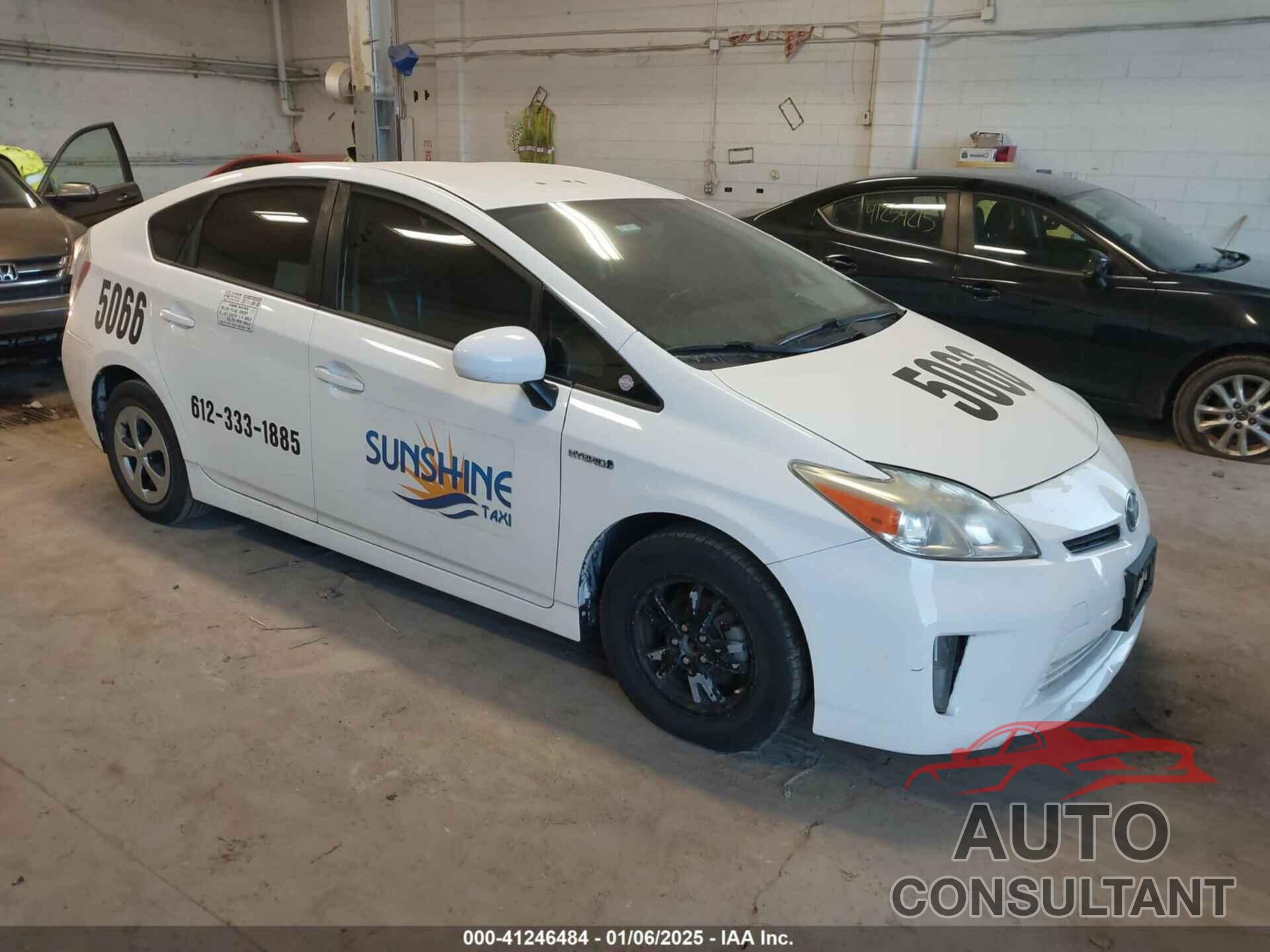 TOYOTA PRIUS 2012 - JTDKN3DU3C5380029