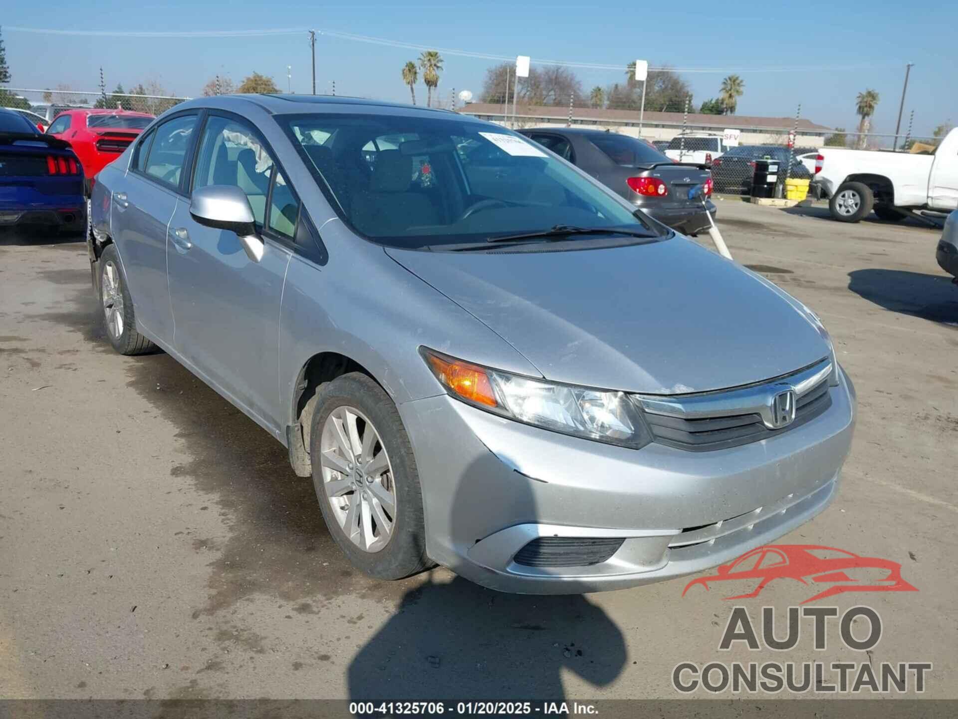 HONDA CIVIC 2012 - 19XFB2F84CE092125