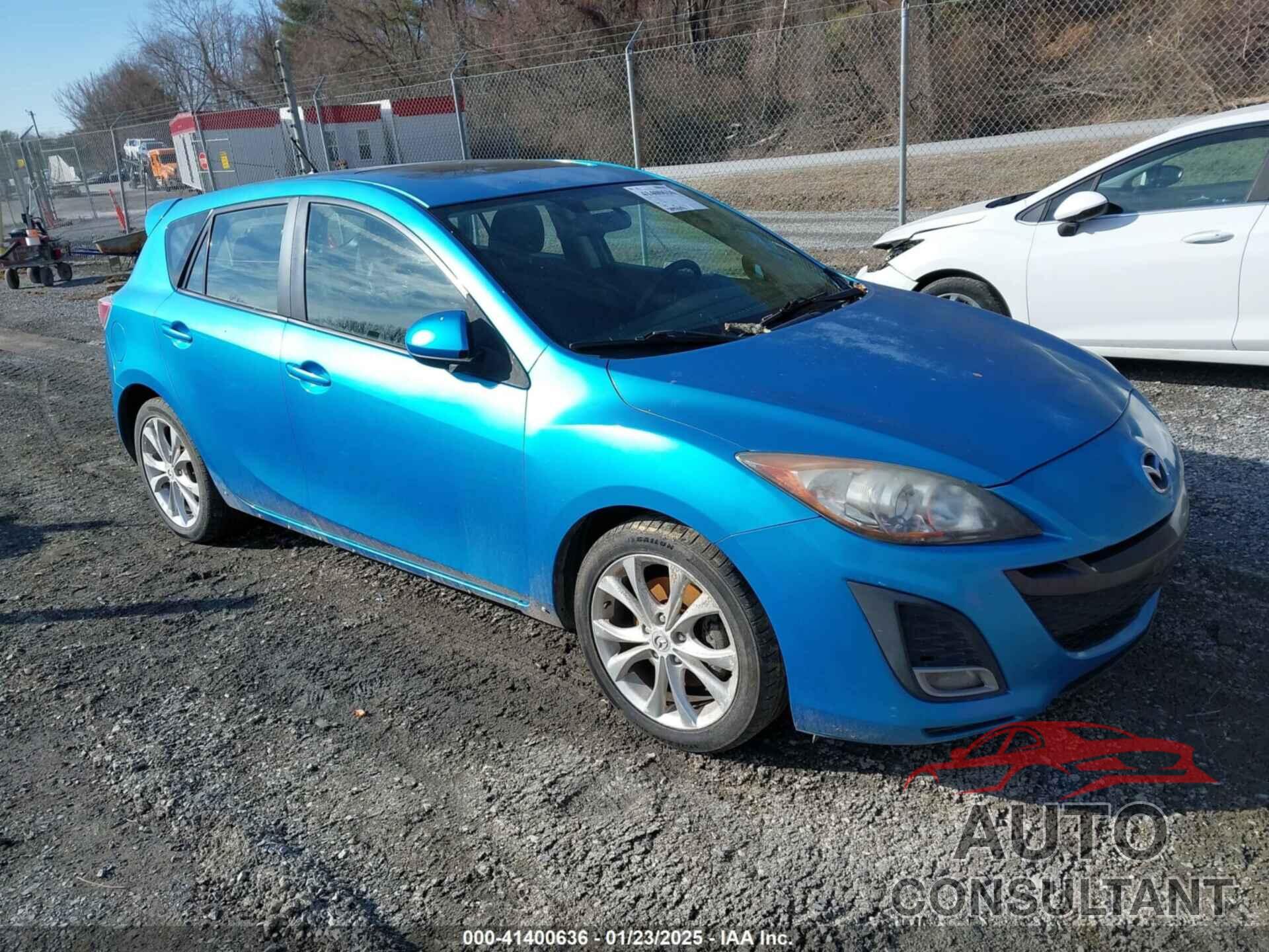 MAZDA MAZDA3 2011 - JM1BL1K68B1458745