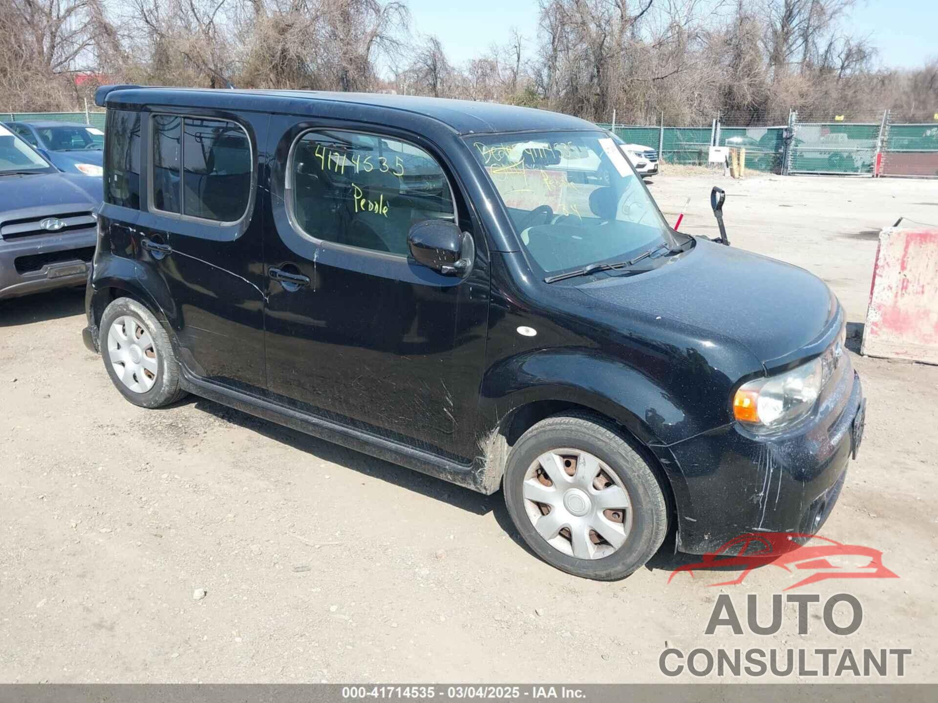 NISSAN CUBE 2009 - JN8AZ28R69T122693