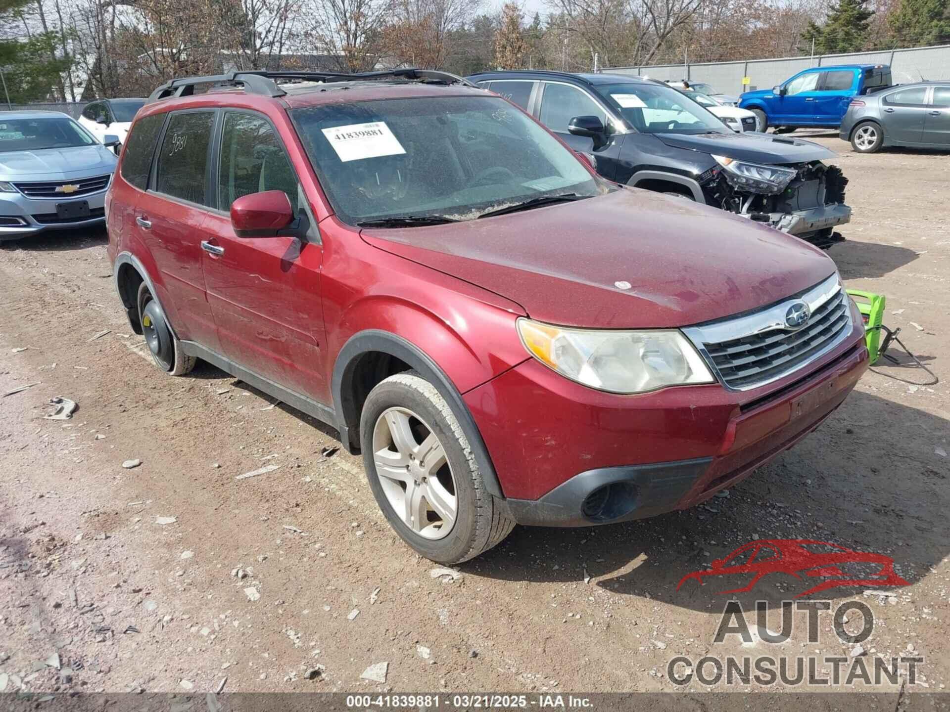 SUBARU FORESTER 2010 - JF2SH6CC0AH730697