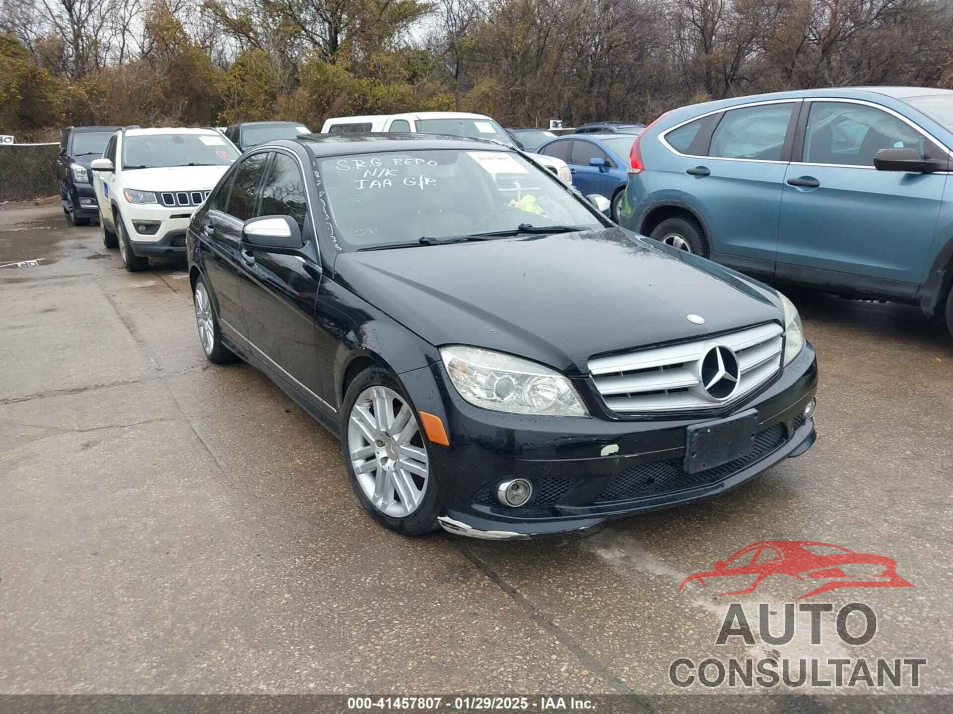 MERCEDES-BENZ C 300 2009 - WDDGF54X49R076711