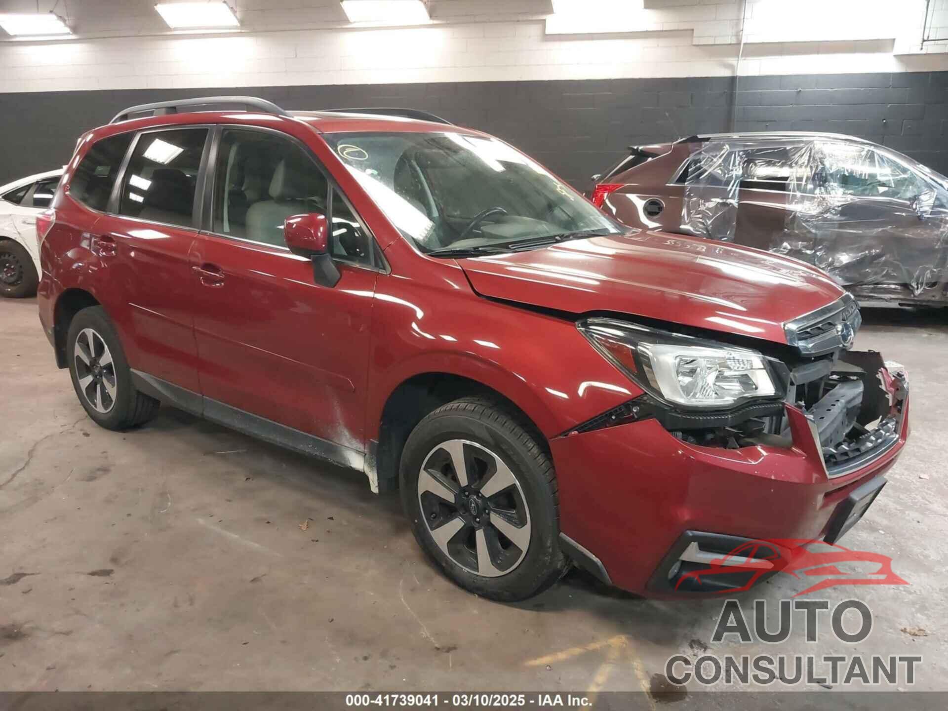 SUBARU FORESTER 2018 - JF2SJAJC4JH540072