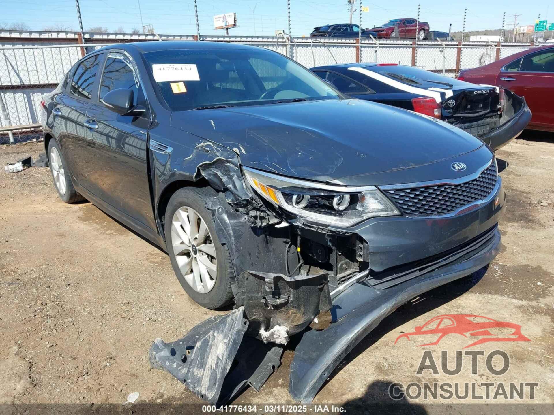 KIA OPTIMA 2016 - 5XXGU4L3XGG009216