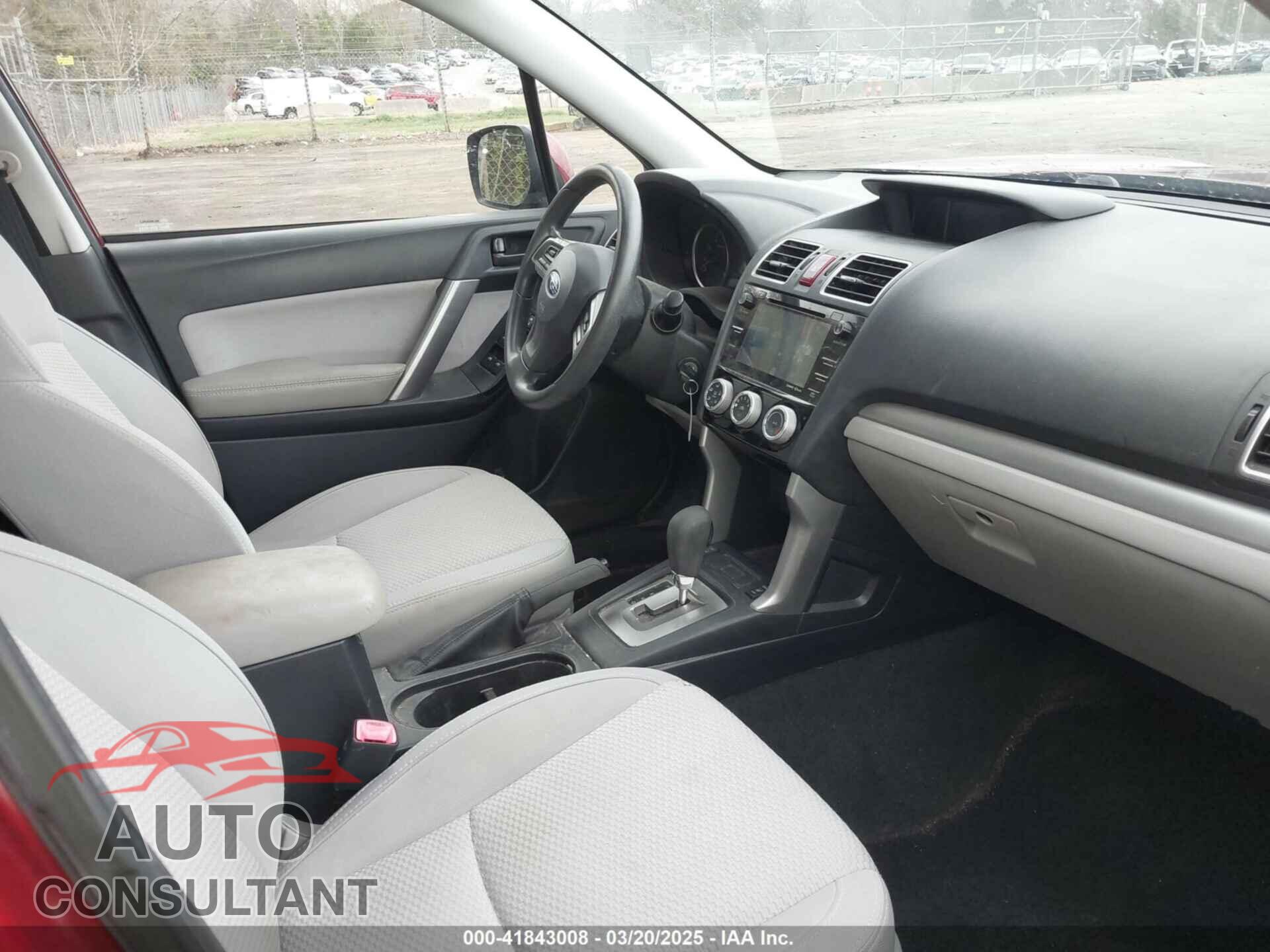 SUBARU FORESTER 2016 - JF2SJADC2GH420355
