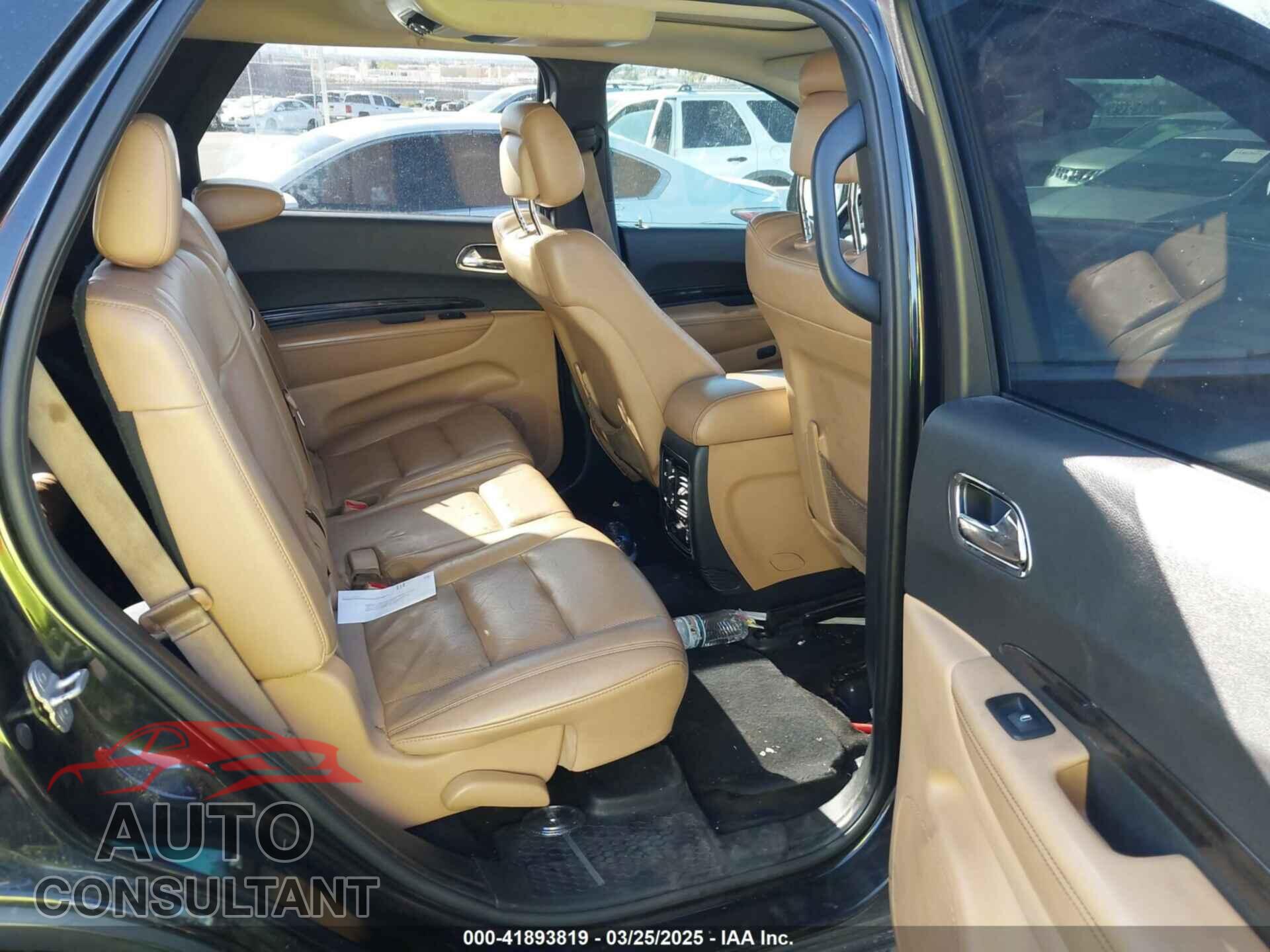 DODGE DURANGO 2012 - 1C4SDHET9CC229729