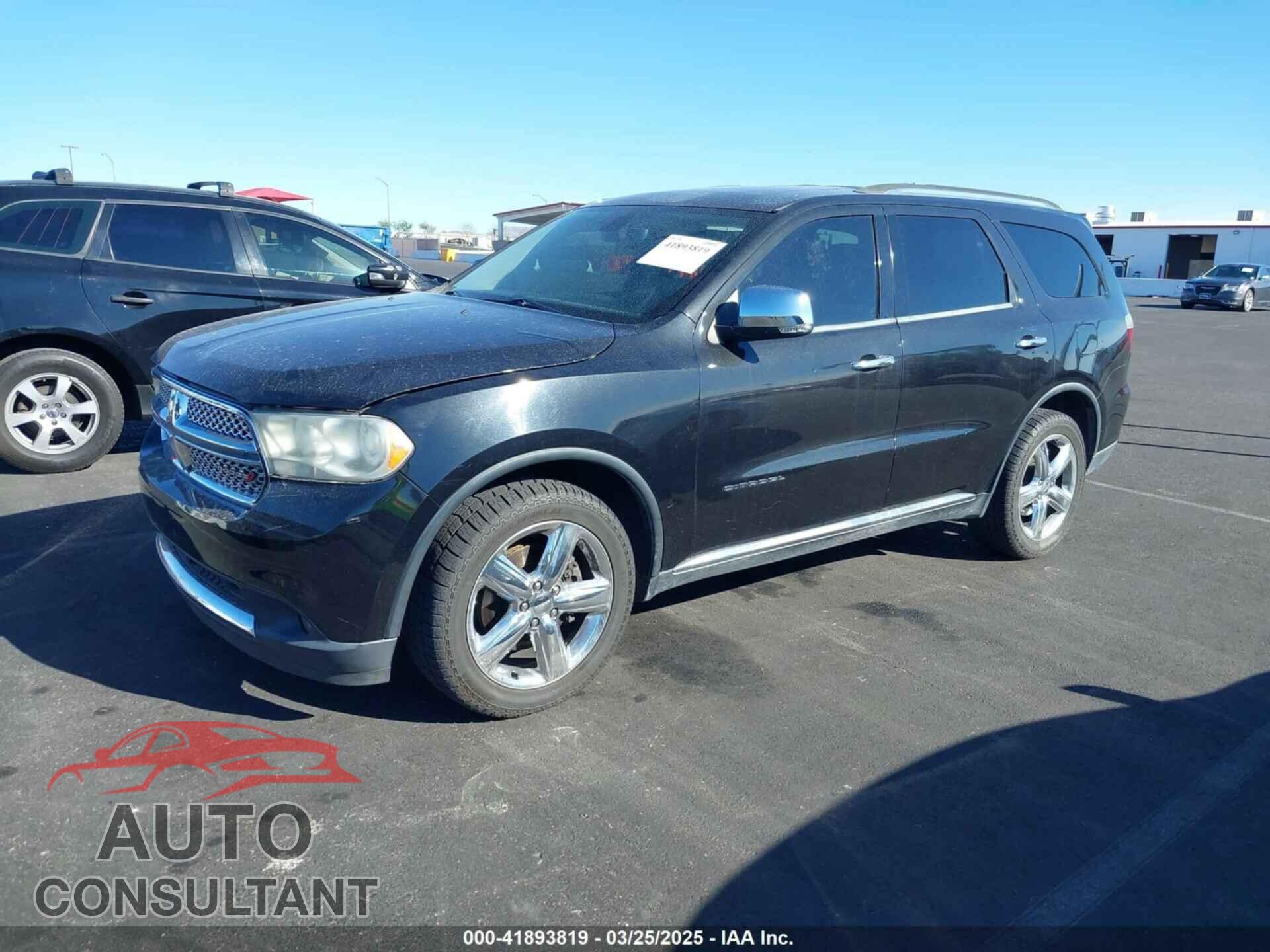 DODGE DURANGO 2012 - 1C4SDHET9CC229729