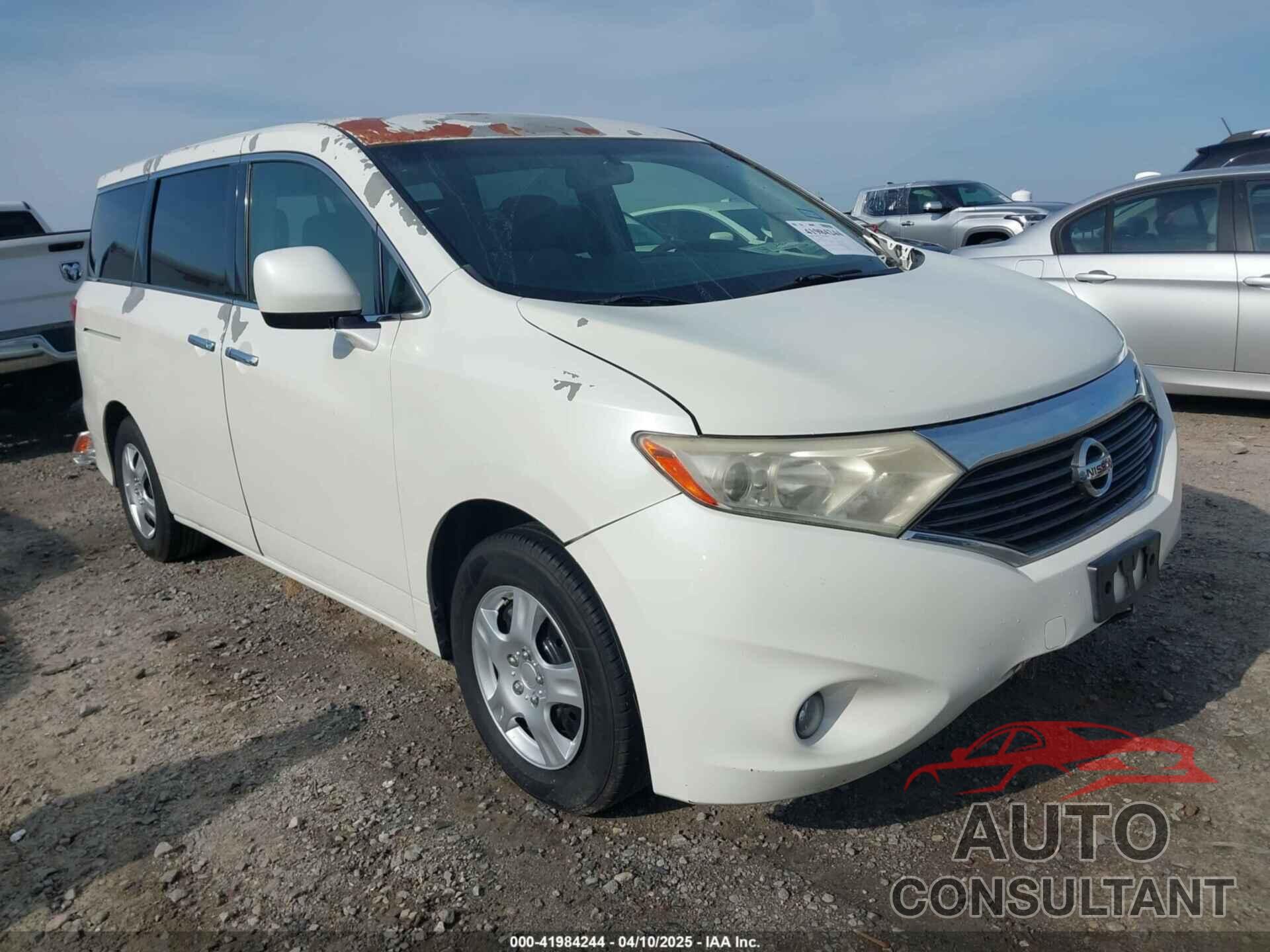 NISSAN QUEST 2014 - JN8AE2KP6E9102843