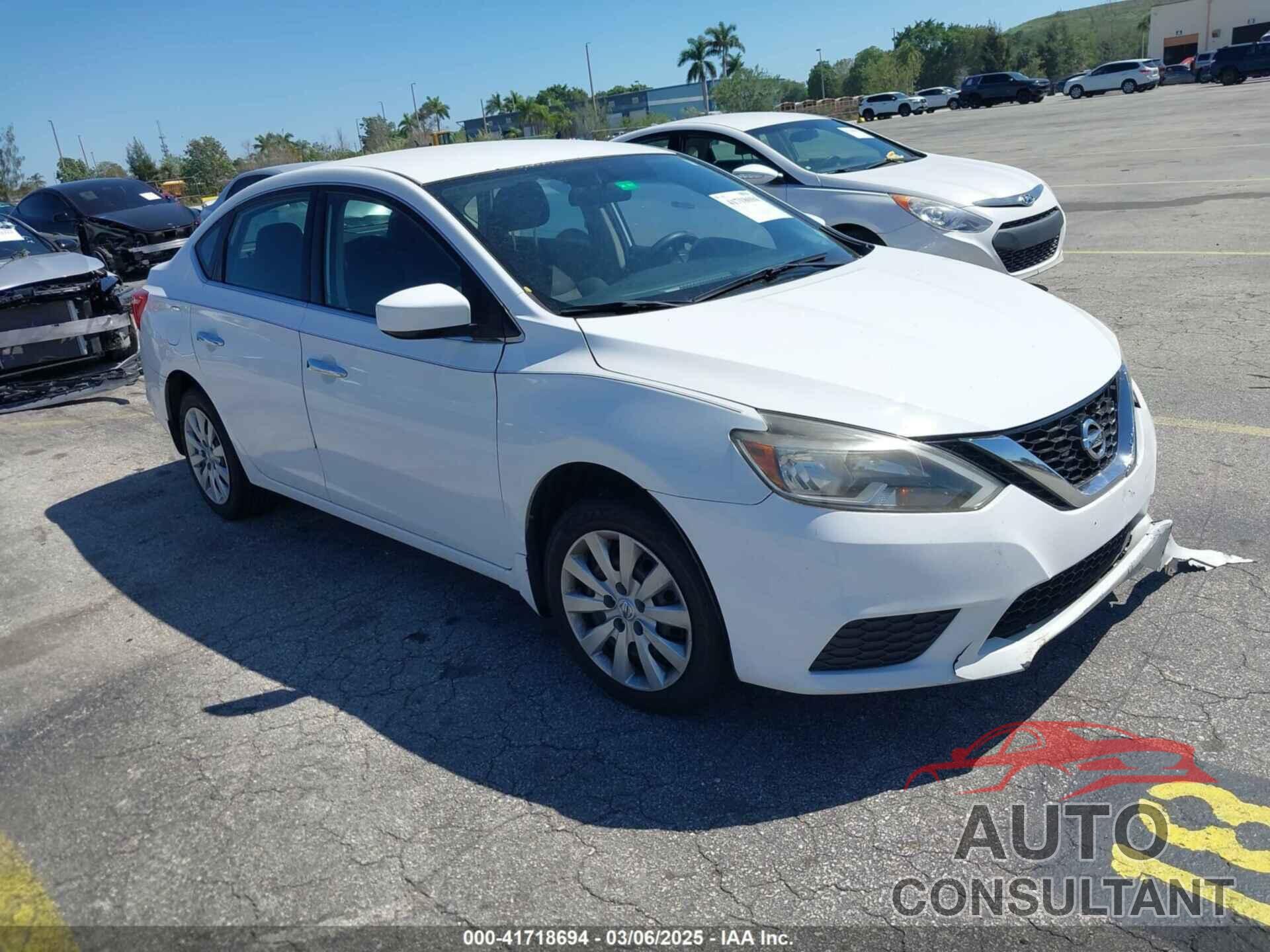 NISSAN SENTRA 2017 - 3N1AB7AP5HY228891