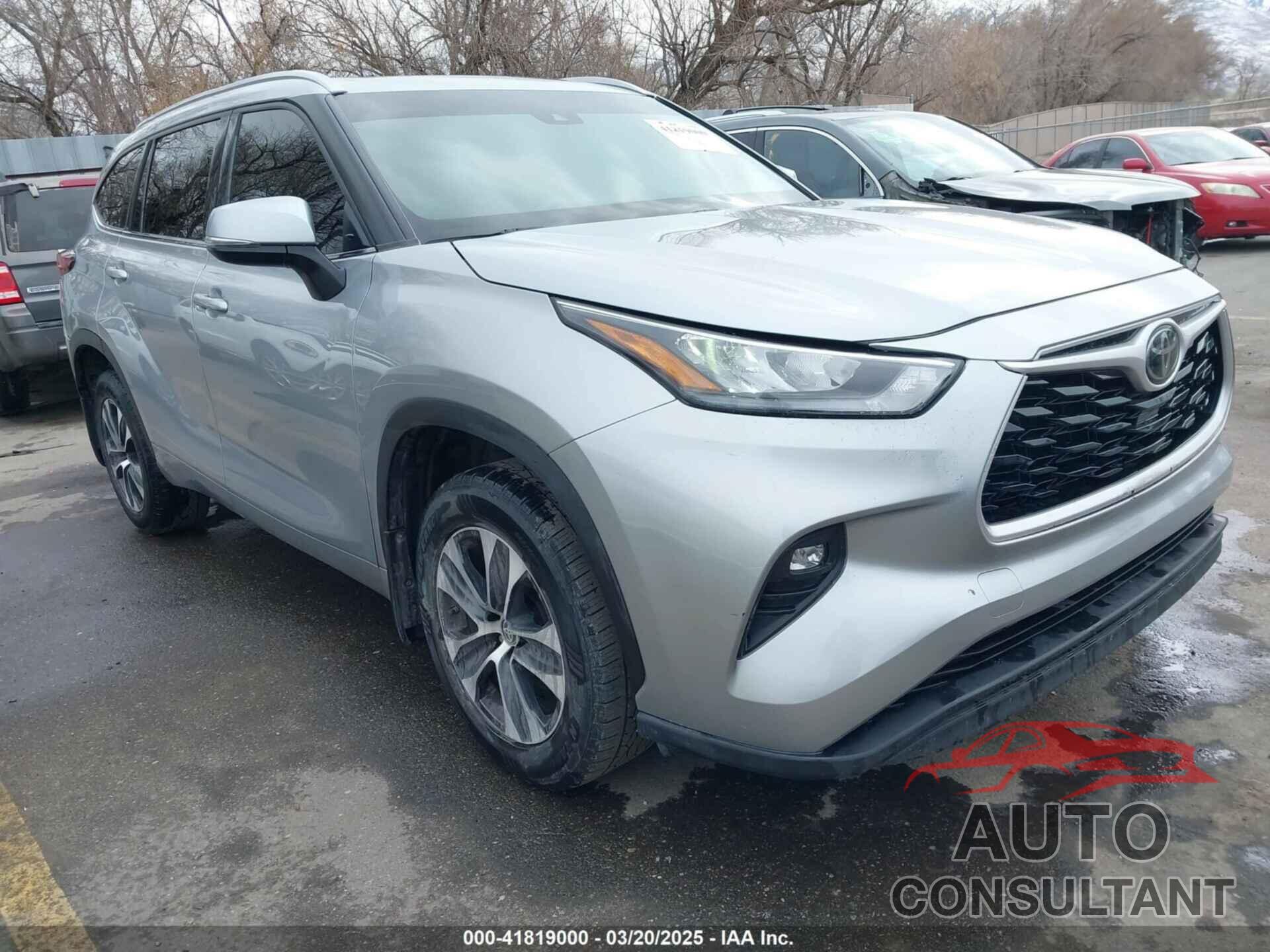 TOYOTA HIGHLANDER 2020 - 5TDGZRBH1LS502142