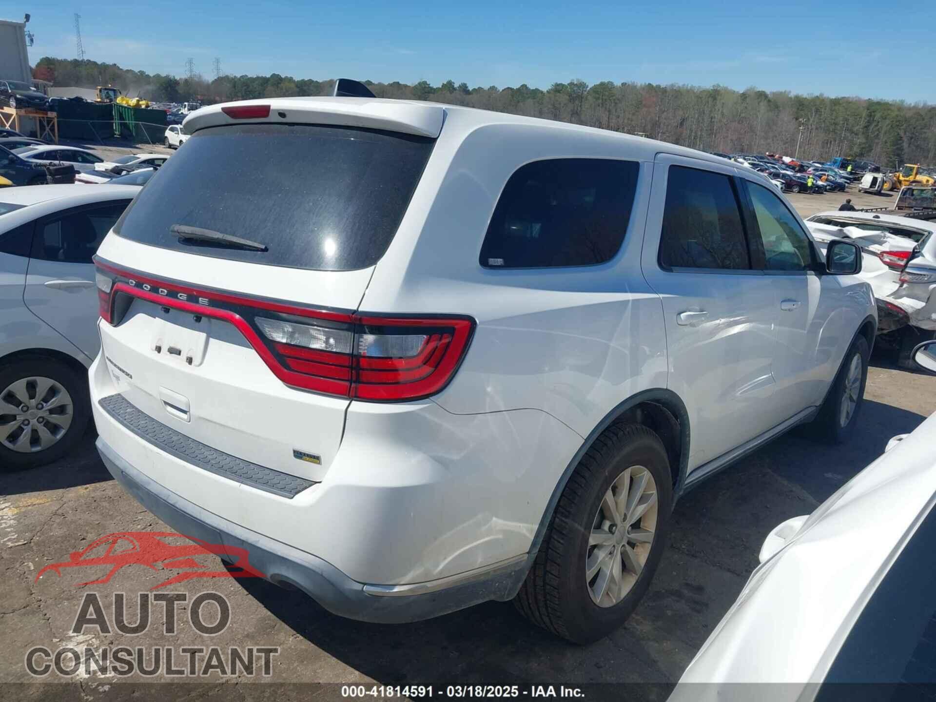 DODGE DURANGO 2015 - 1C4RDHAG7FC201858