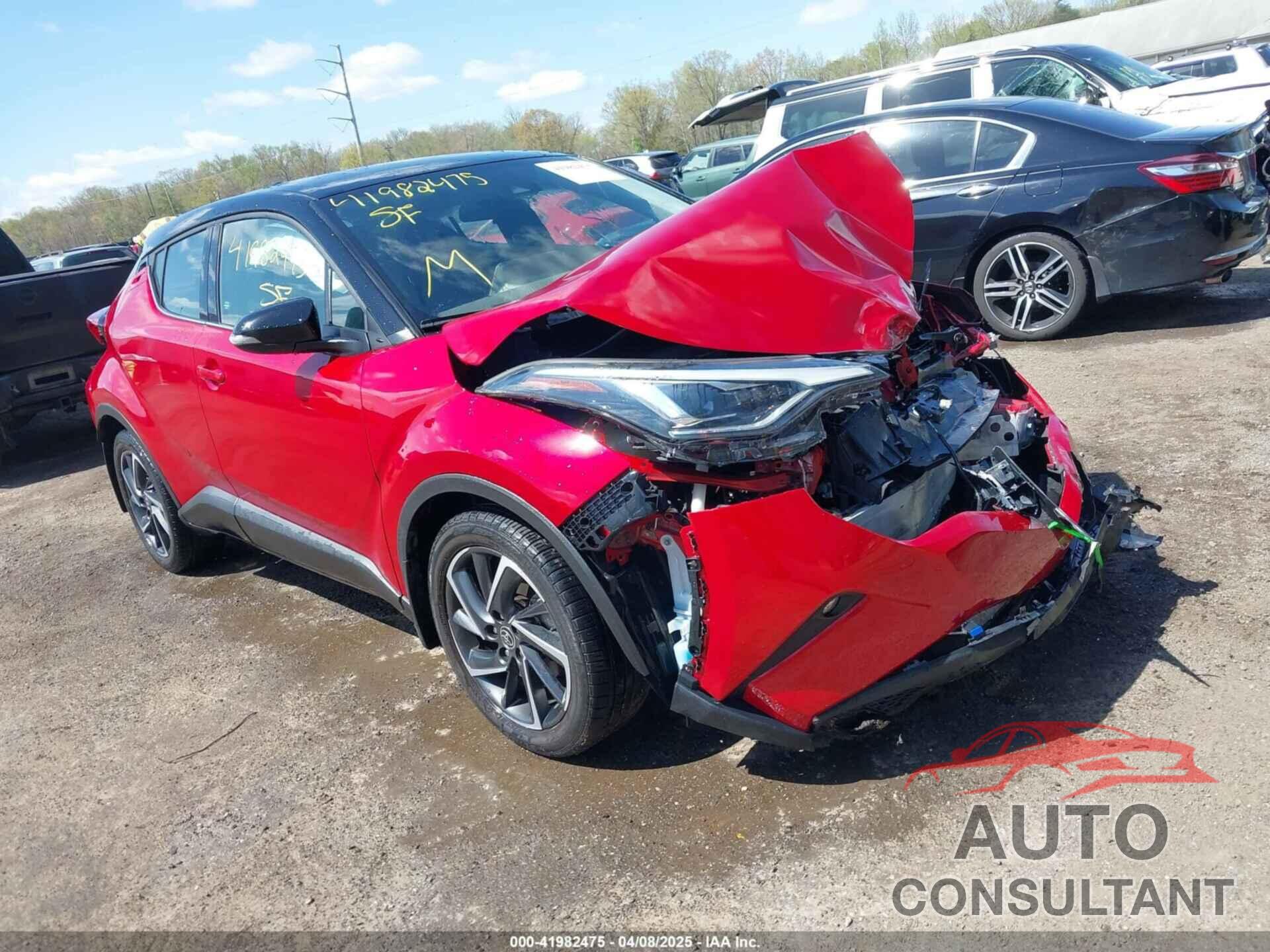 TOYOTA C-HR 2021 - NMTKHMBX9MR134669