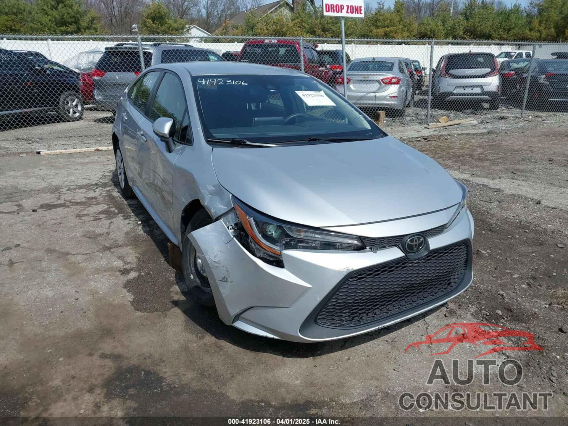 TOYOTA COROLLA 2020 - JTDEPRAE7LJ019045