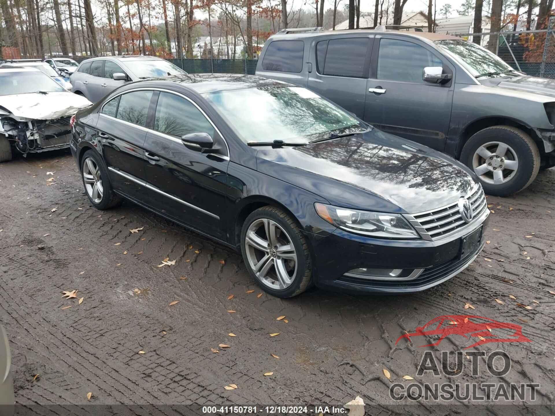 VOLKSWAGEN CC 2013 - WVWBP7AN2DE509216