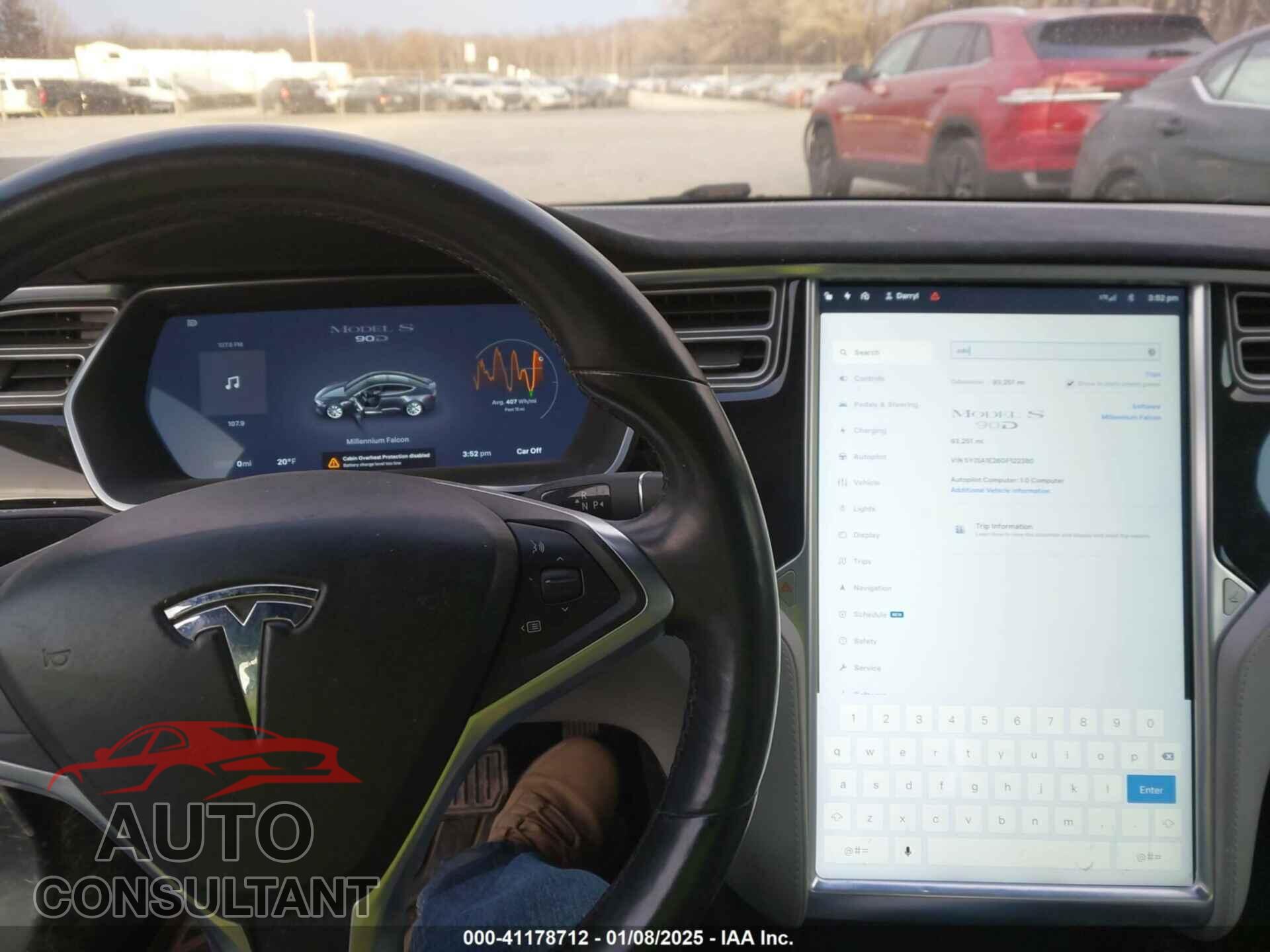 TESLA MODEL S 2016 - 5YJSA1E26GF122380