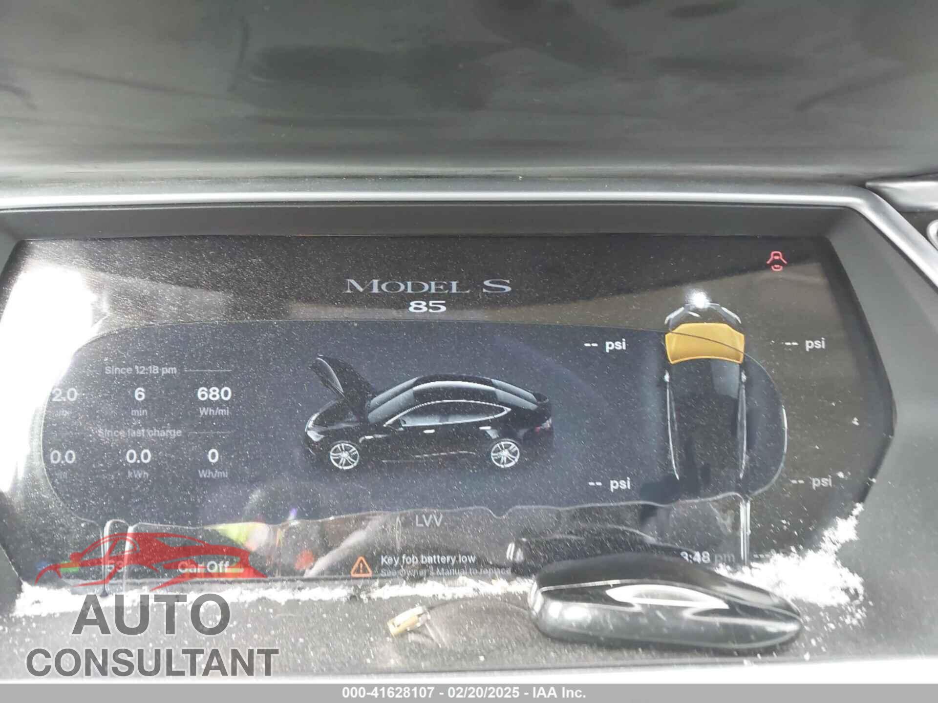 TESLA MODEL S 2013 - 5YJSA1DN6DFP16071