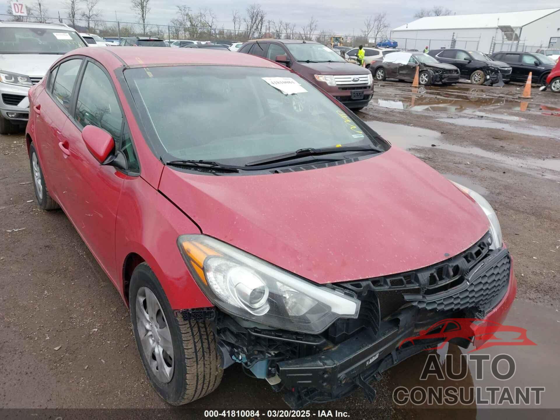 KIA FORTE 2016 - KNAFK4A61G5523052