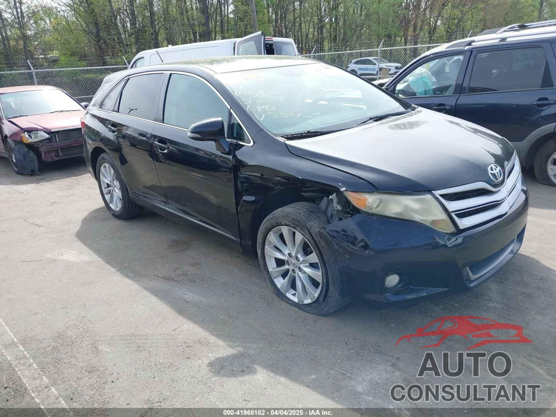 TOYOTA VENZA 2013 - 4T3ZA3BB2DU065387