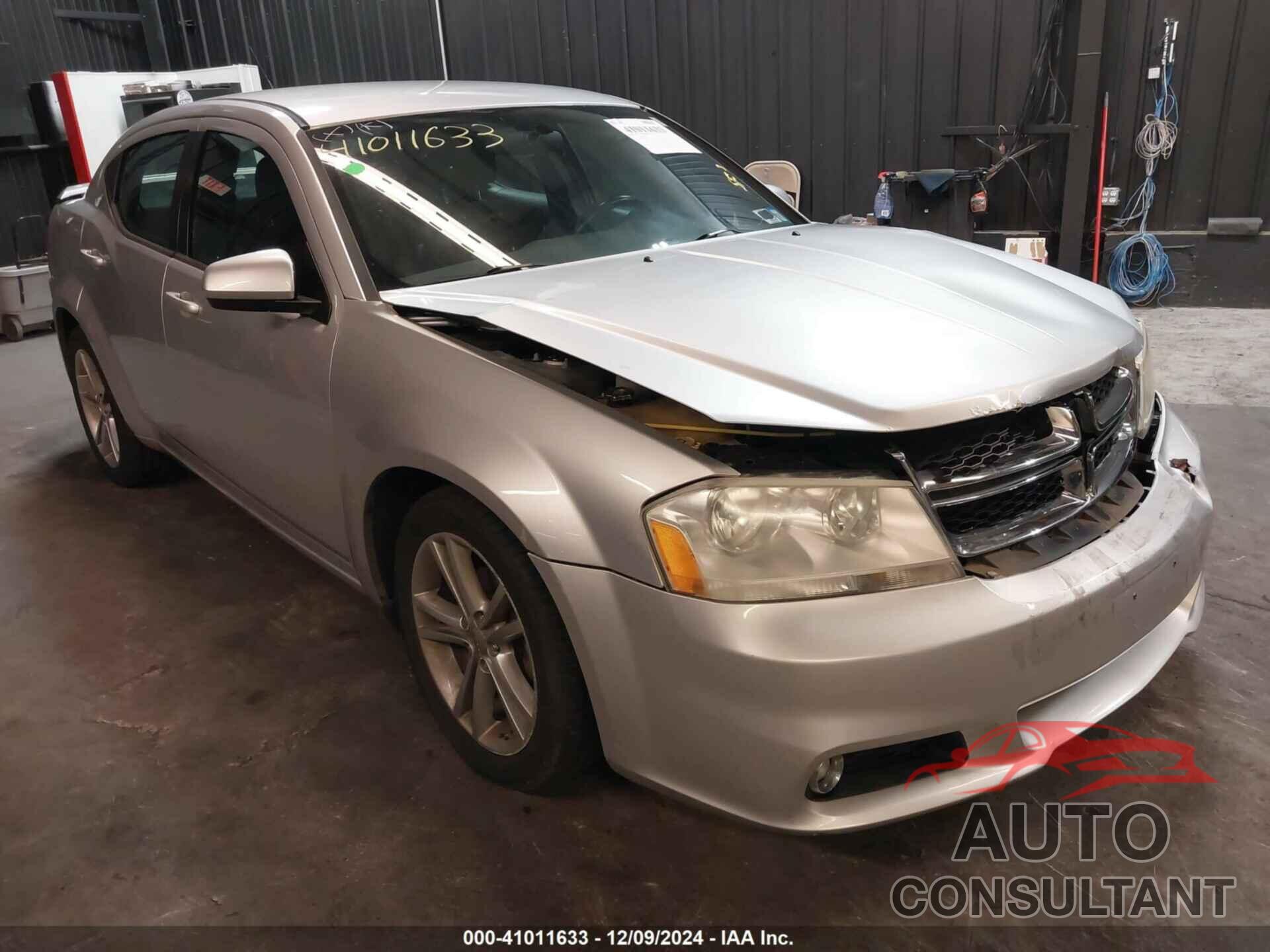 DODGE AVENGER 2011 - 1B3BD1FG8BN506318