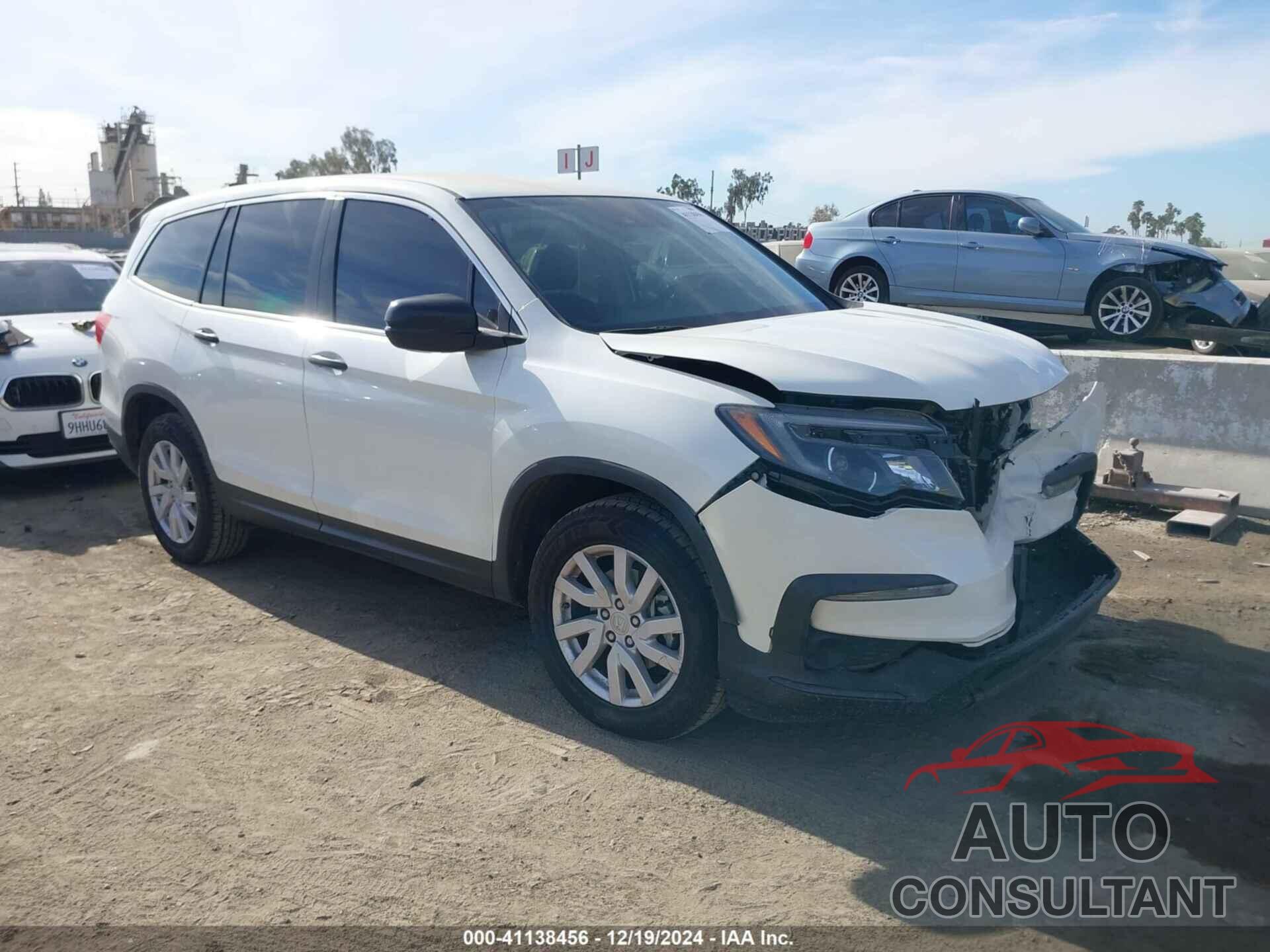 HONDA PILOT 2019 - 5FNYF5H13KB022798