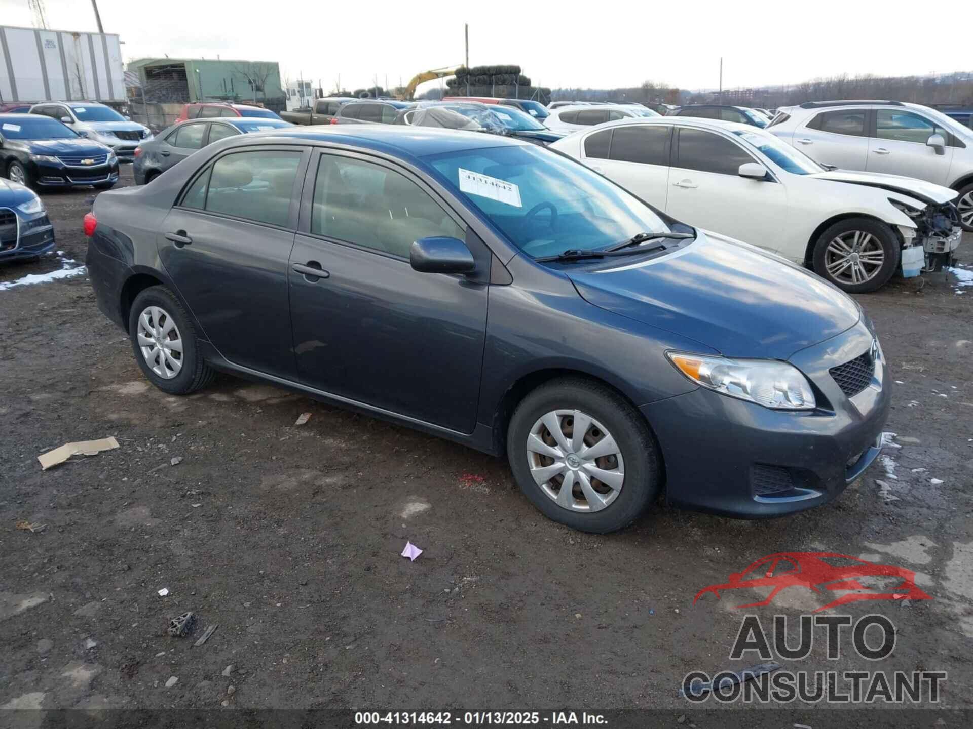 TOYOTA COROLLA 2009 - 2T1BU40E39C118689