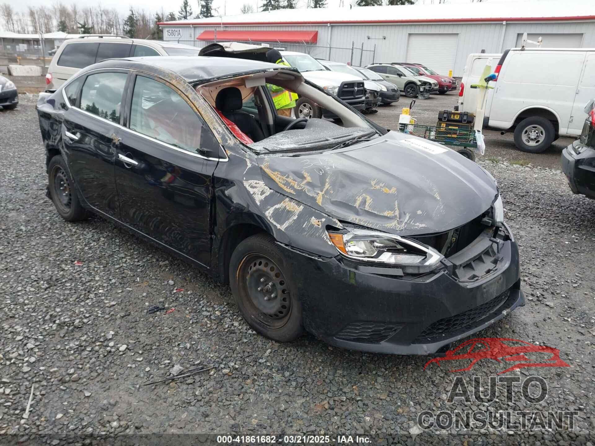 NISSAN SENTRA 2017 - 3N1AB7APXHL706168