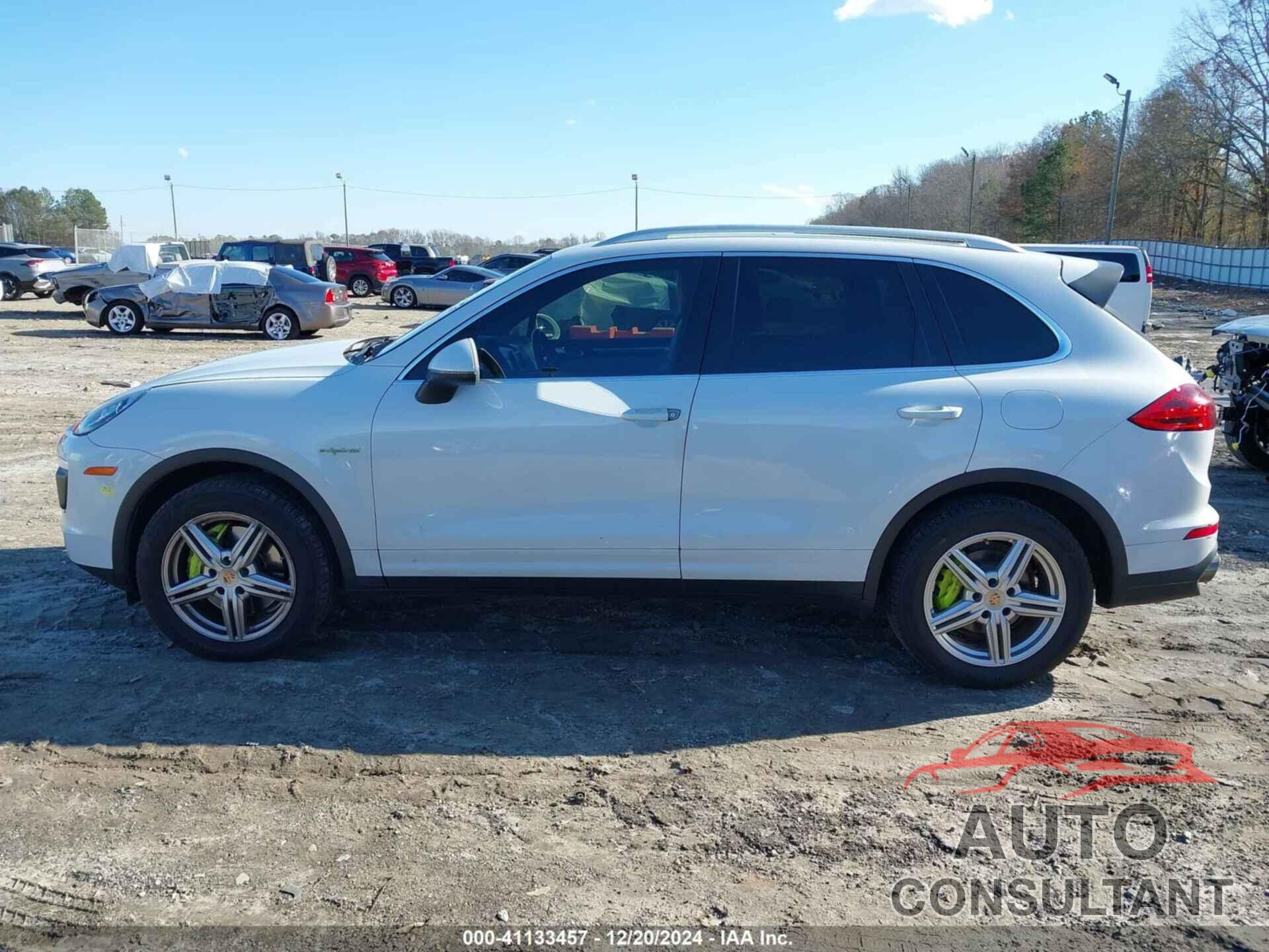 PORSCHE CAYENNE E-HYBRID 2015 - WP1AE2A23FLA52956