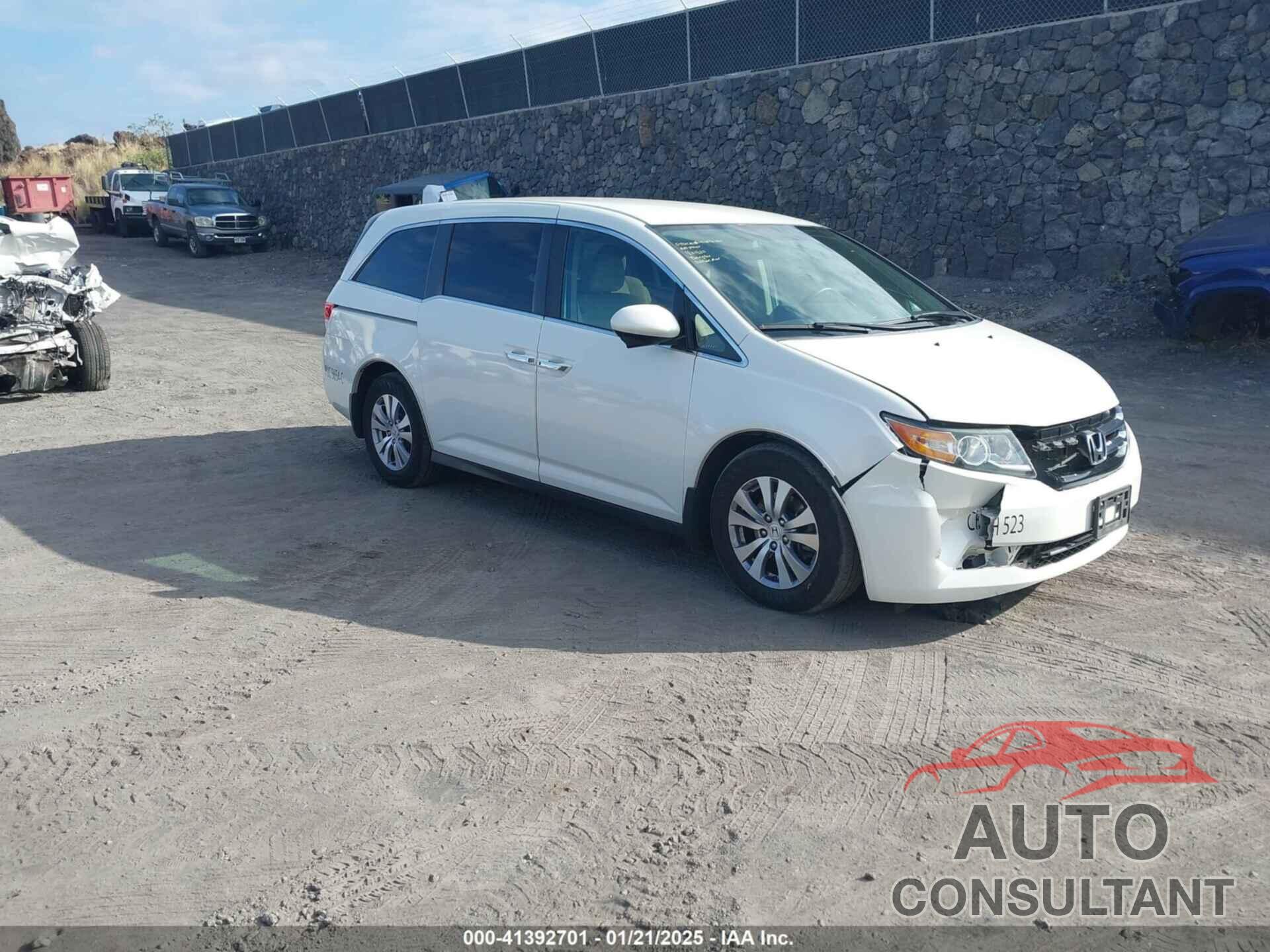 HONDA ODYSSEY 2016 - 5FNRL5H37GB013219