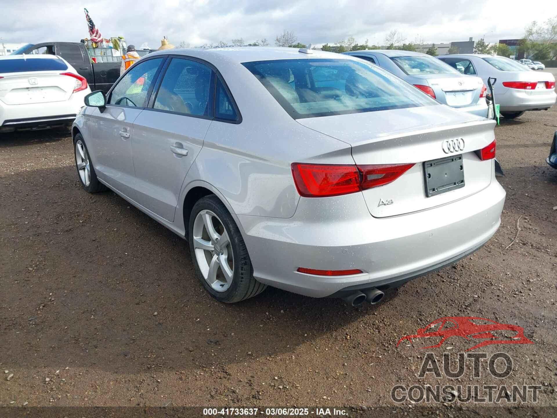 AUDI A3 2016 - WAUA7GFF7G1070925