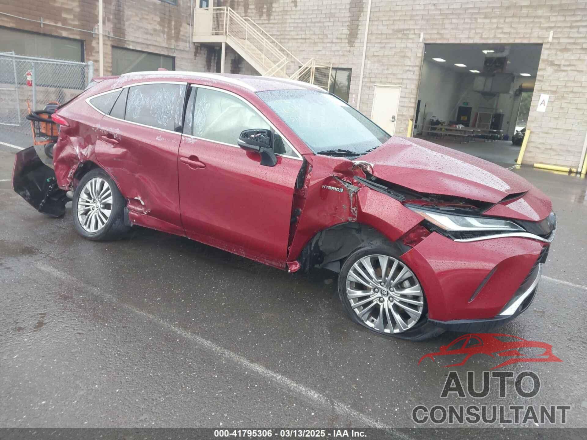 TOYOTA VENZA 2021 - JTEAAAAH4MJ022039