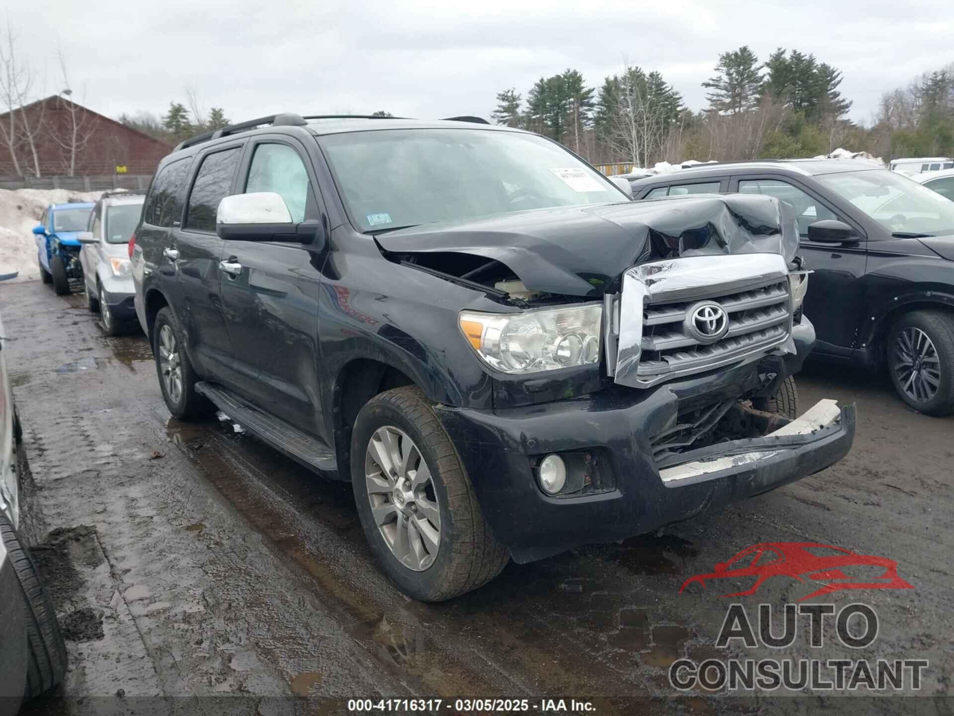 TOYOTA SEQUOIA 2011 - 5TDJY5G10BS054570