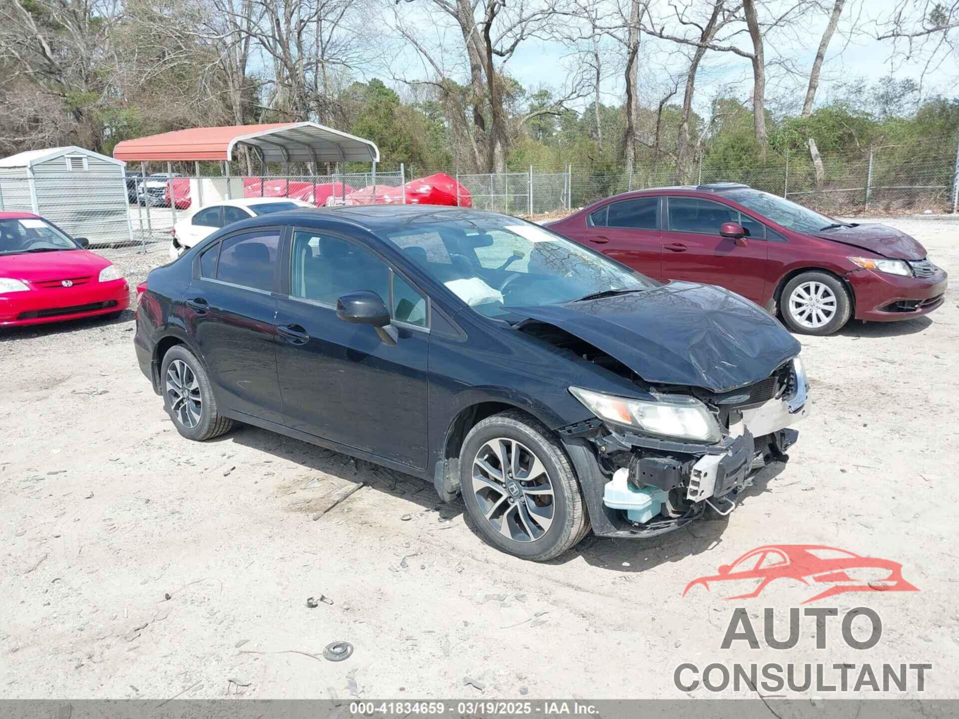 HONDA CIVIC 2013 - 19XFB2F80DE253927
