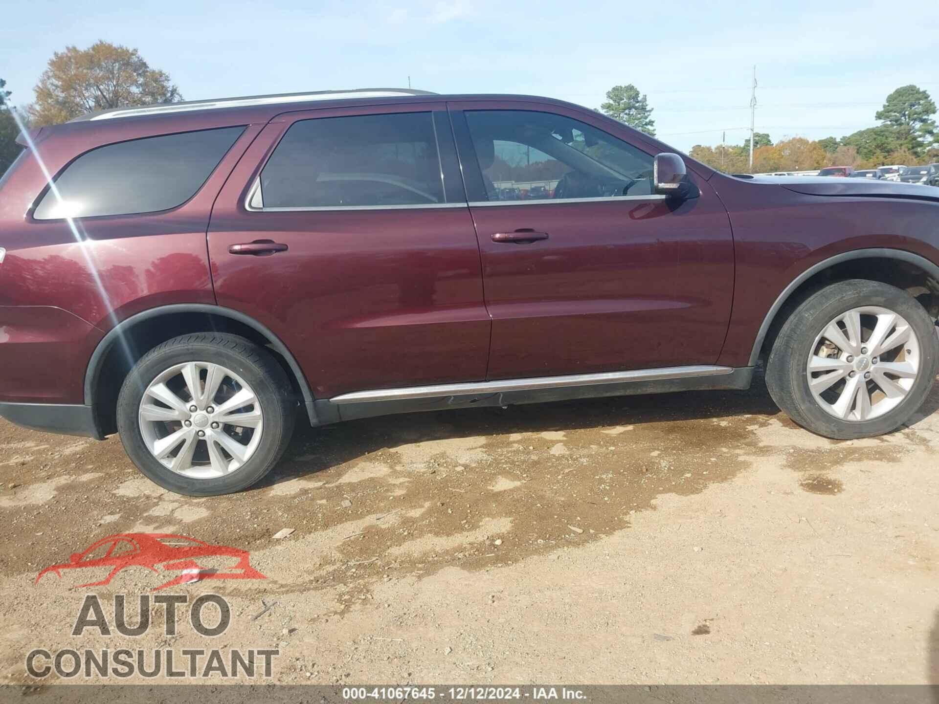 DODGE DURANGO 2012 - 1C4RDHDG3CC320028