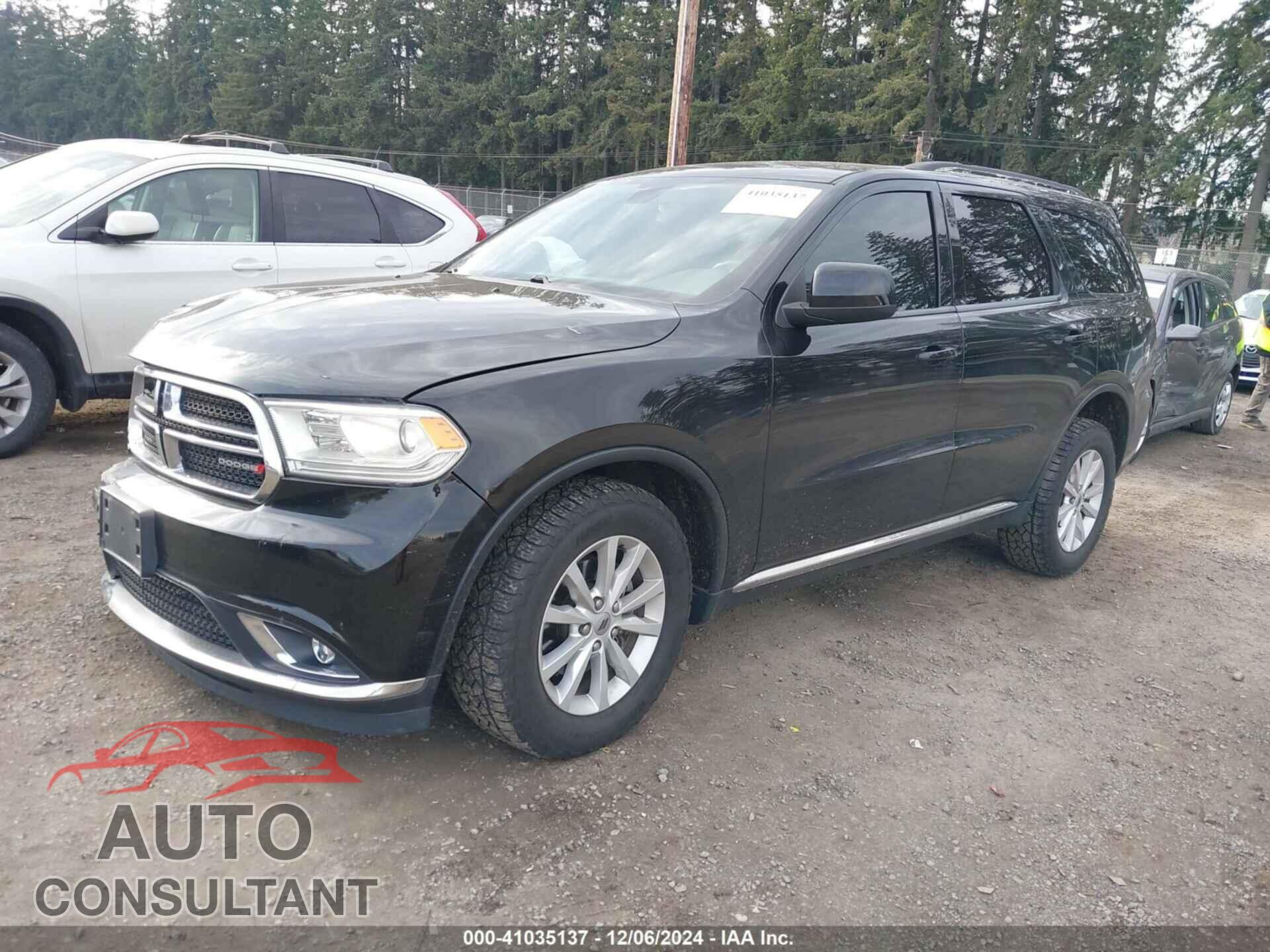 DODGE DURANGO 2019 - 1C4RDJAG1KC585508