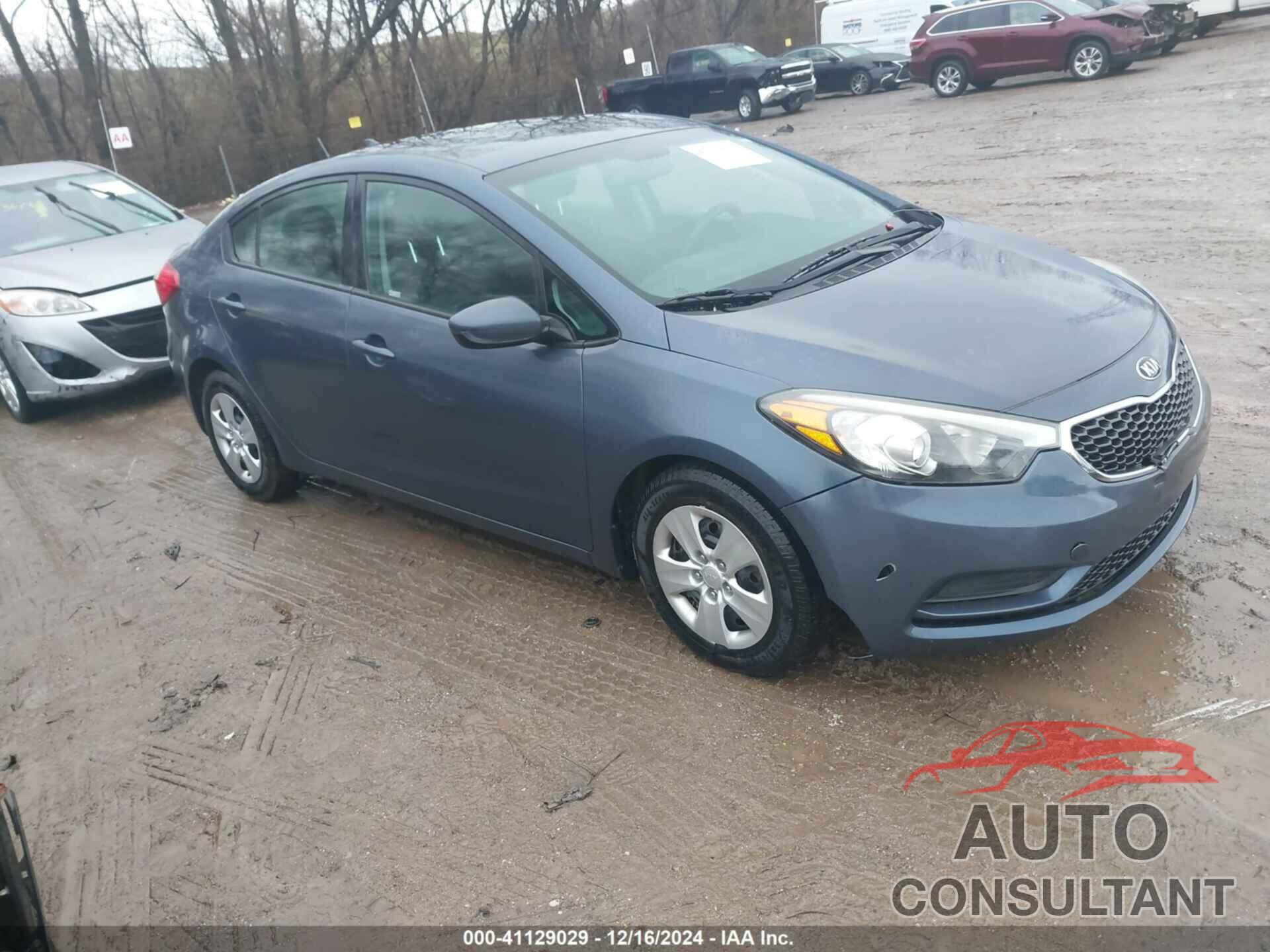 KIA FORTE 2016 - KNAFK4A65G5567863