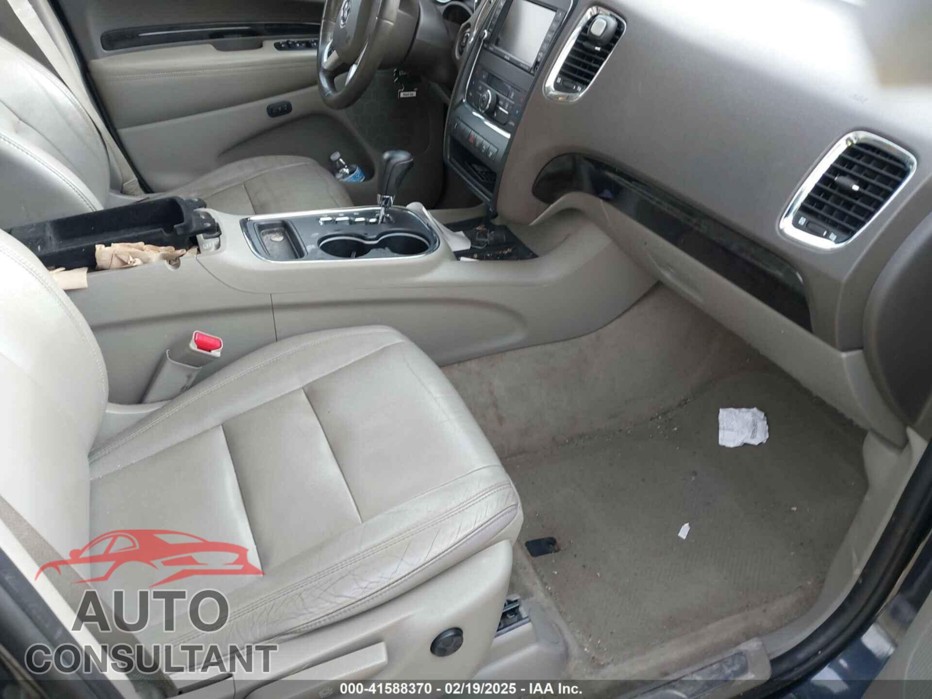 DODGE DURANGO 2012 - 1C4RDJDG0CC337344