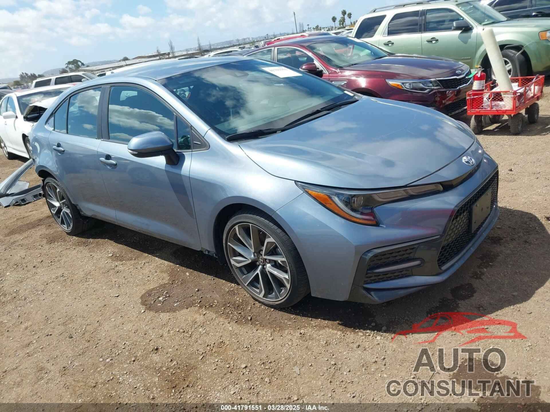 TOYOTA COROLLA 2021 - 5YFS4MCE3MP081406