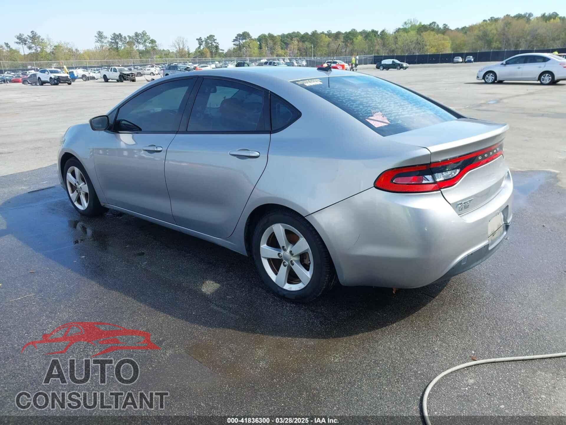 DODGE DART 2015 - 1C3CDFBB1FD186902