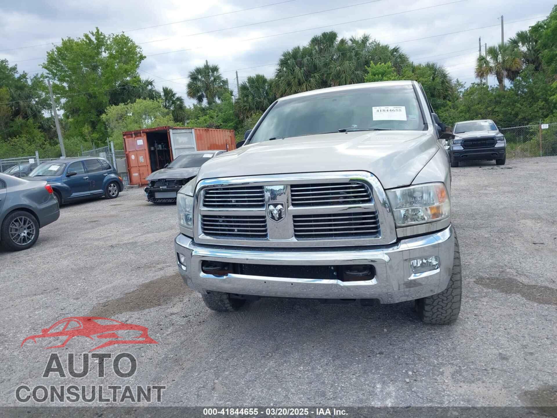 DODGE RAM 2500 2010 - 3D7UT2CL2AG117883