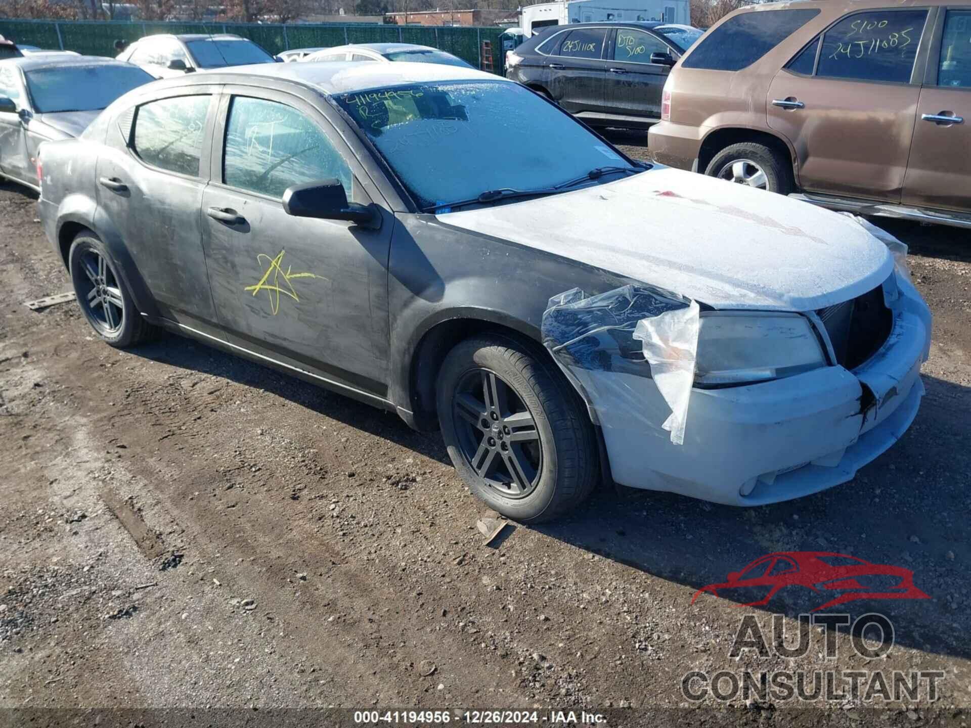 DODGE AVENGER 2009 - 1B3LC56B19N522888