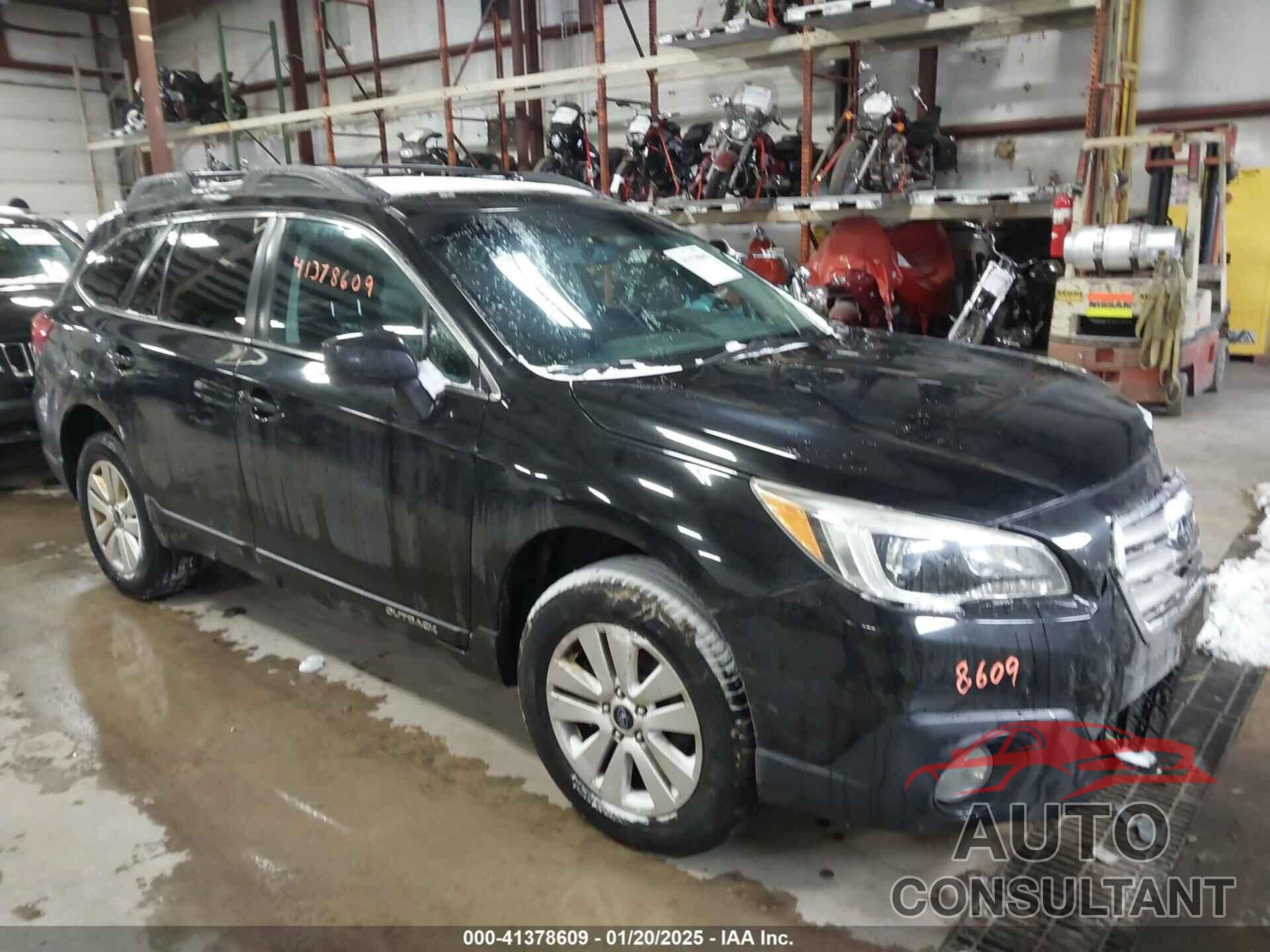 SUBARU OUTBACK 2016 - 4S4BSACC9G3287857