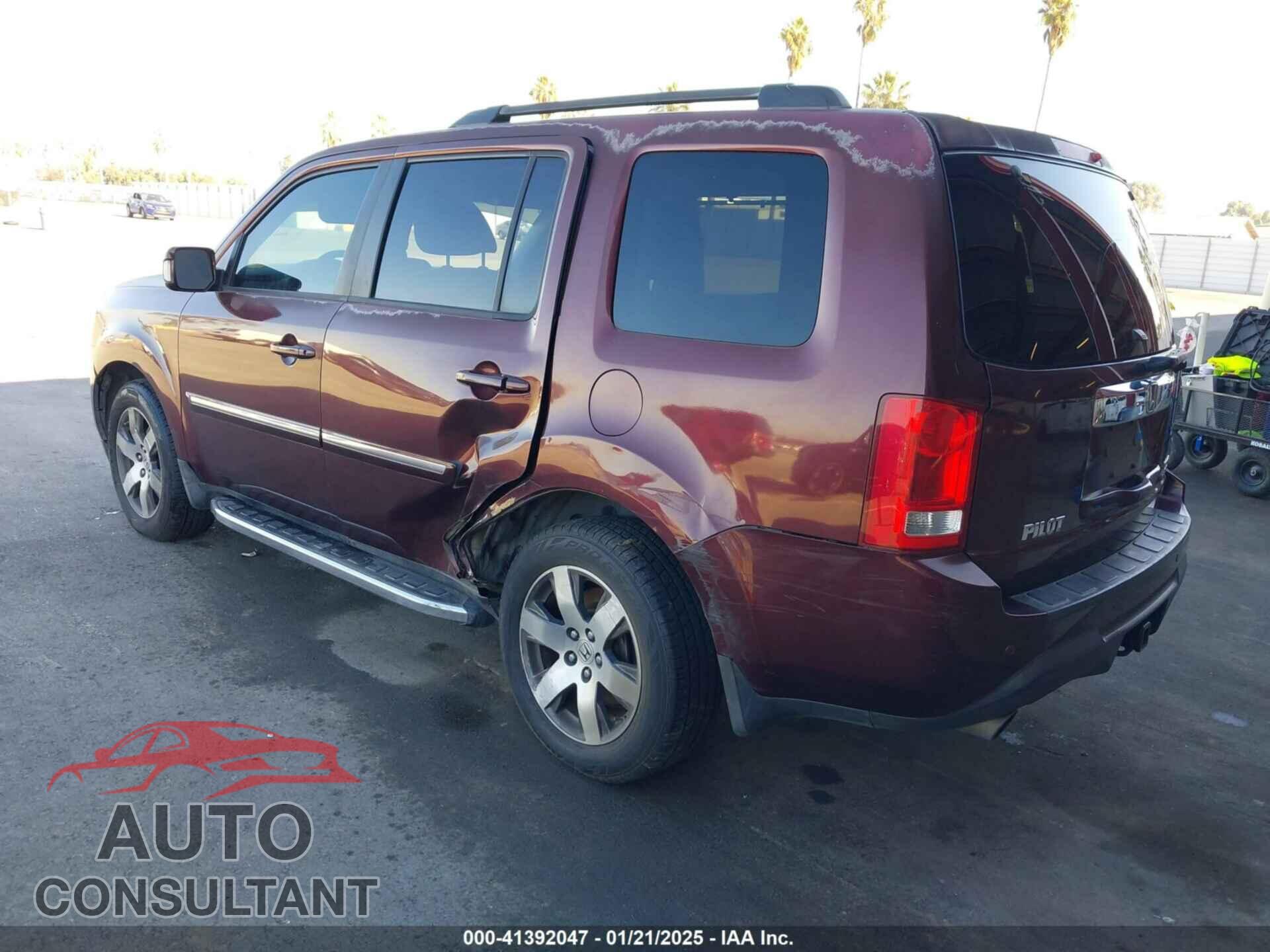 HONDA PILOT 2012 - 5FNYF4H92CB044244