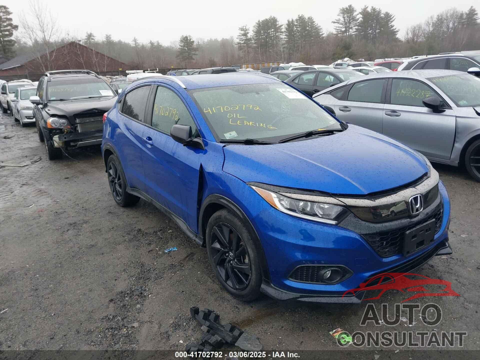 HONDA HR-V 2021 - 3CZRU6H17MM743764