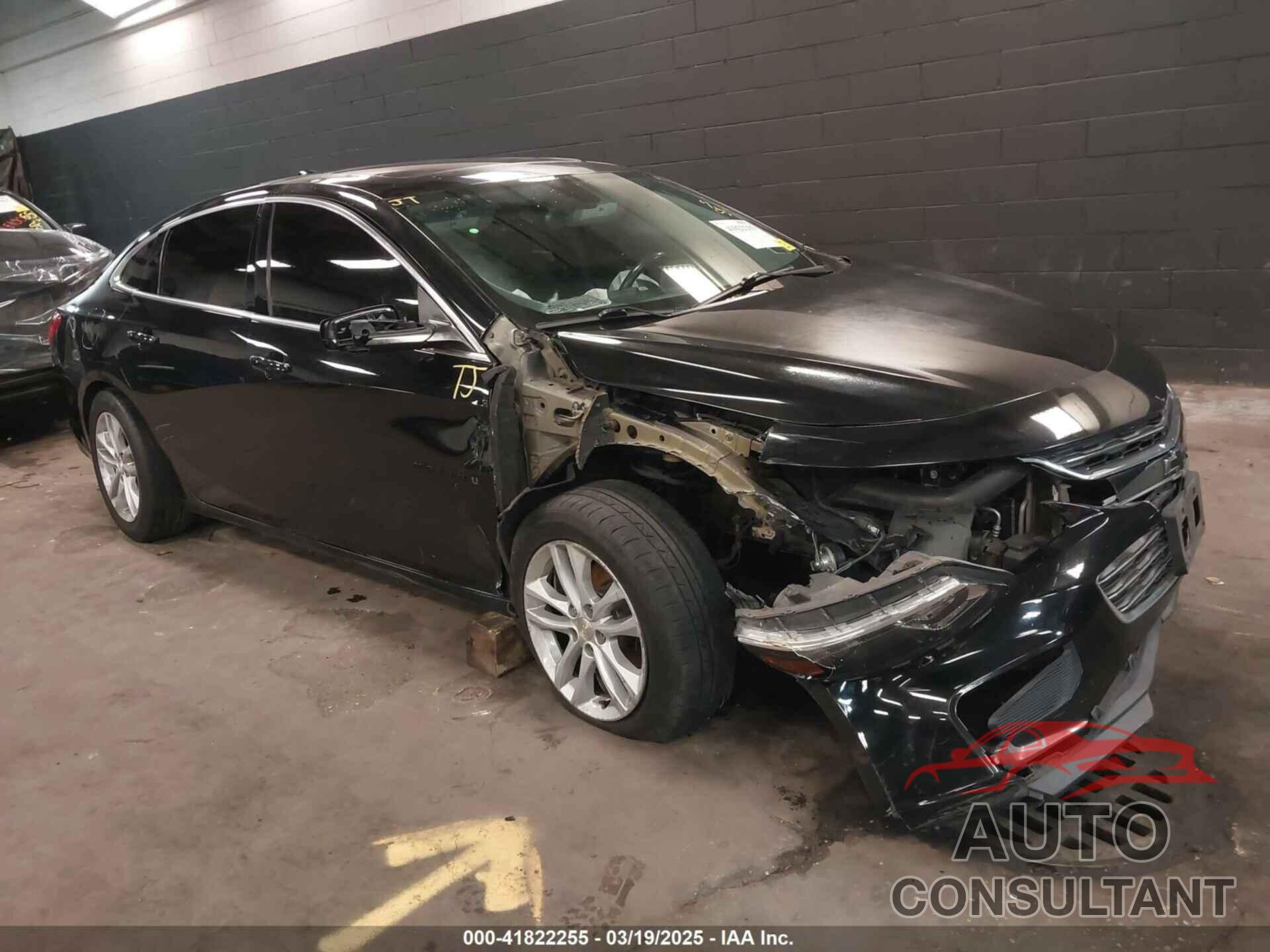 CHEVROLET MALIBU 2017 - 1G1ZE5ST1HF111221